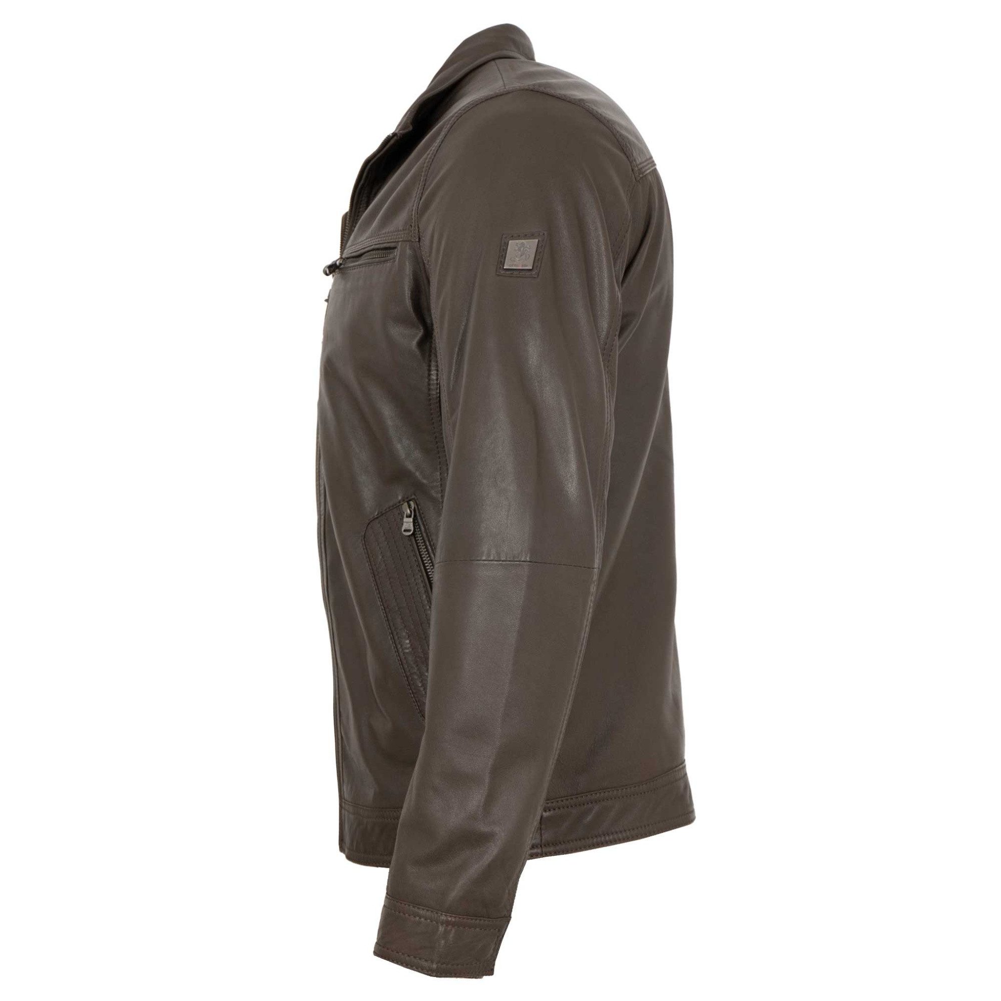 Otto Kern Lederjacke Men-103 OTTO KERN- Herren Lederjacke Lammnappa dunkelb günstig online kaufen