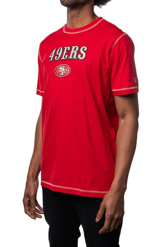 New Era FRANCISCO Official SAN NFL Print-Shirt 2023 T-Shirt NEU/OVP 49ers Sideline New Era