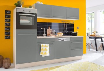 OPTIFIT Spülenschrank Bern 60 cm breit, mit 1 Tür, mit höhenverstellbaren Füßen, mit Metallgriff