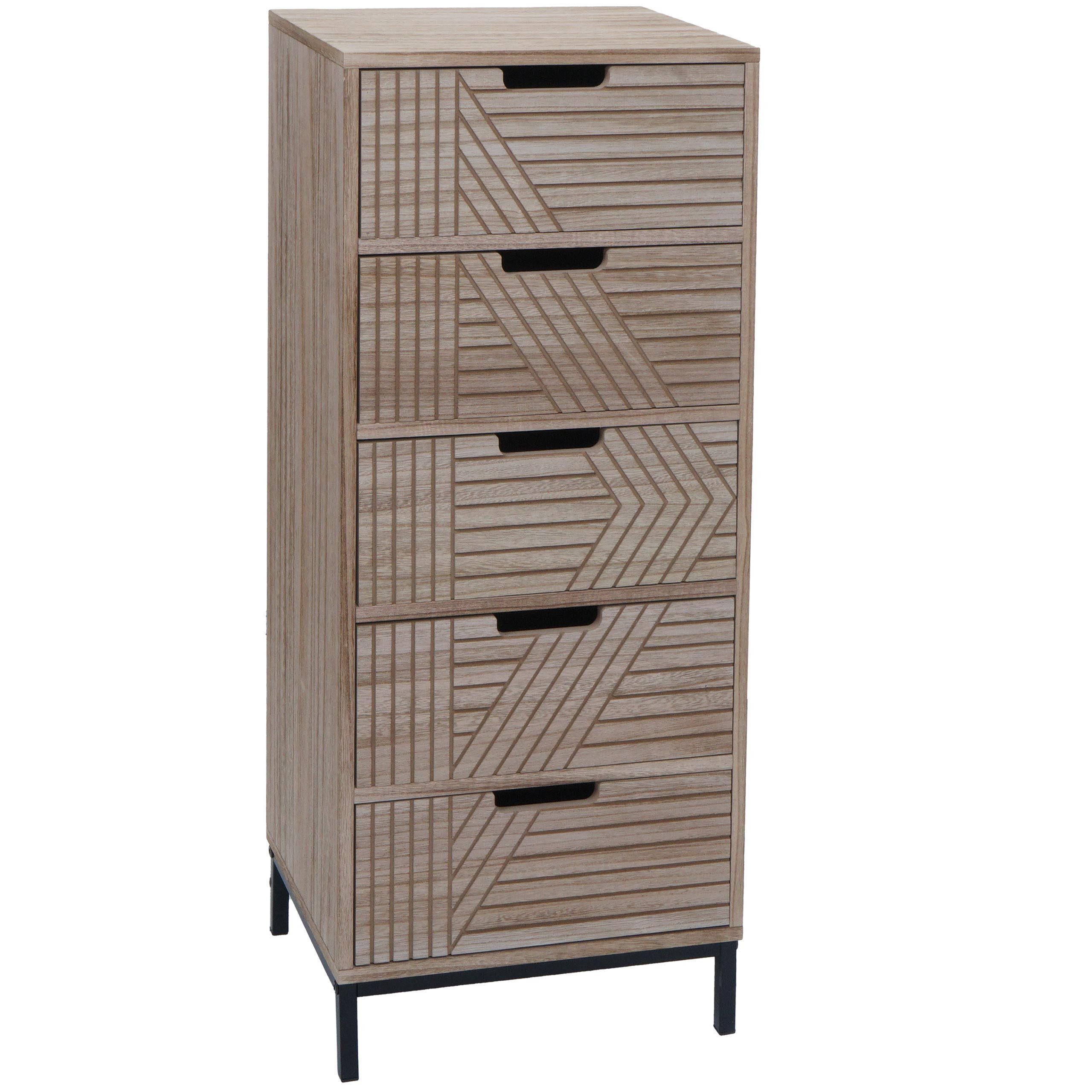 MCW Kommode MCW-N90, Maximale Dauerbelastbarkeit obere Platte: 10 kg