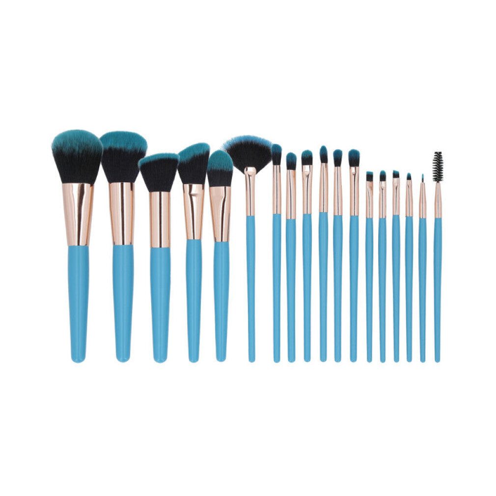MIMO Augenbrauenpinsel MIMO 18 stck Makeup Pinsel-Set, Blau