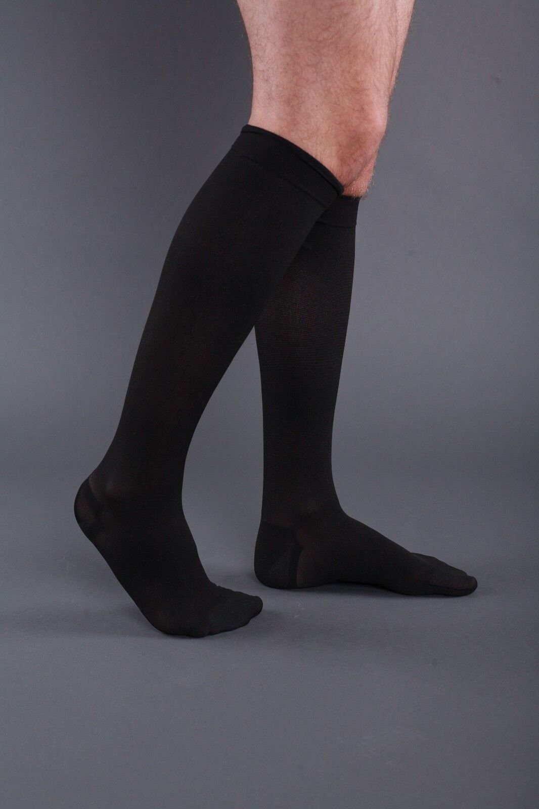 Lorey Medtec Stützkniestrümpfe Reisestrümpfe für Männer, Reisesocken, Kompressionsstrümpfe, Klasse 2