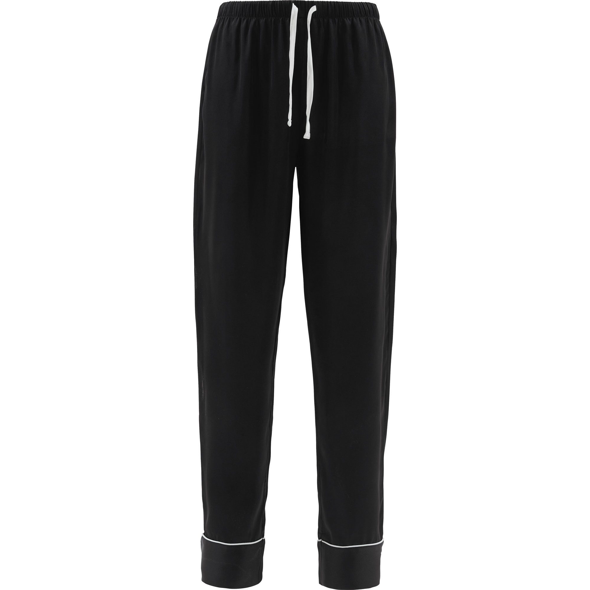 Erwin Müller Pyjama Damen-Schlafanzug Satin Uni – Bild 3 von 5