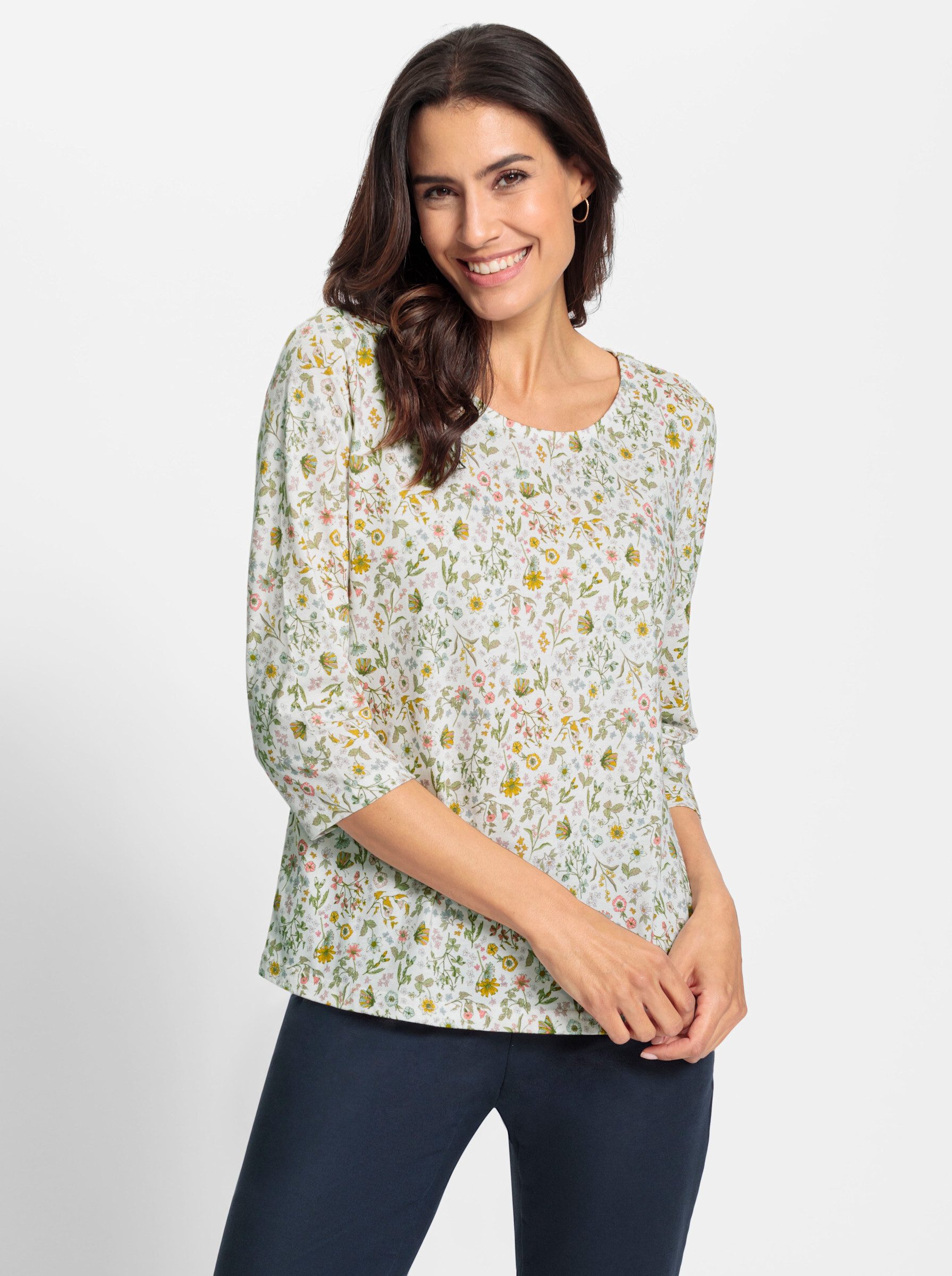 T-Shirt 3/4-Arm-Shirt 3/4-Arm