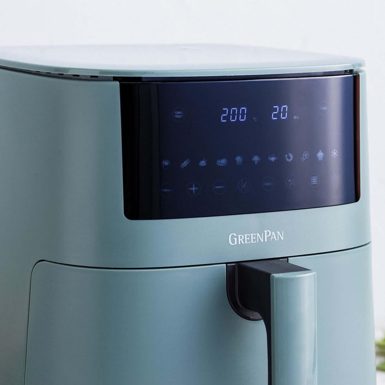 GREENPAN Fritteuse, 1650 W, LED-Touchscreen 9 Kochfunktionen PFAS-frei
