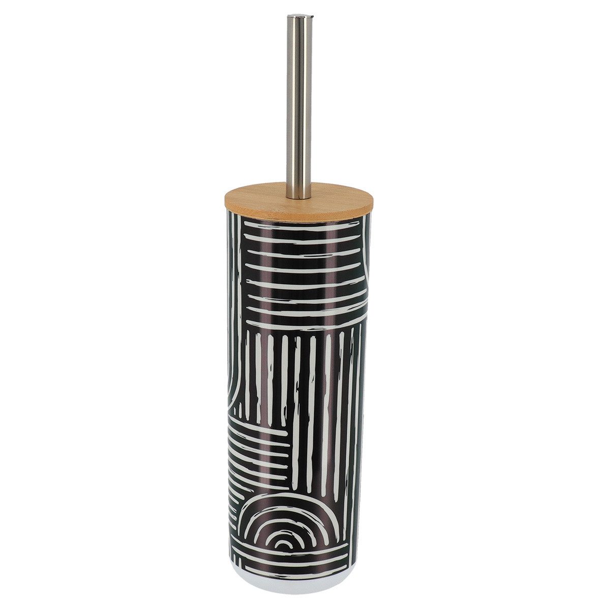 LikeKa Badaccessoire-Set schwarz Duschvorhang Toilettenbürste schwarz günstig online kaufen