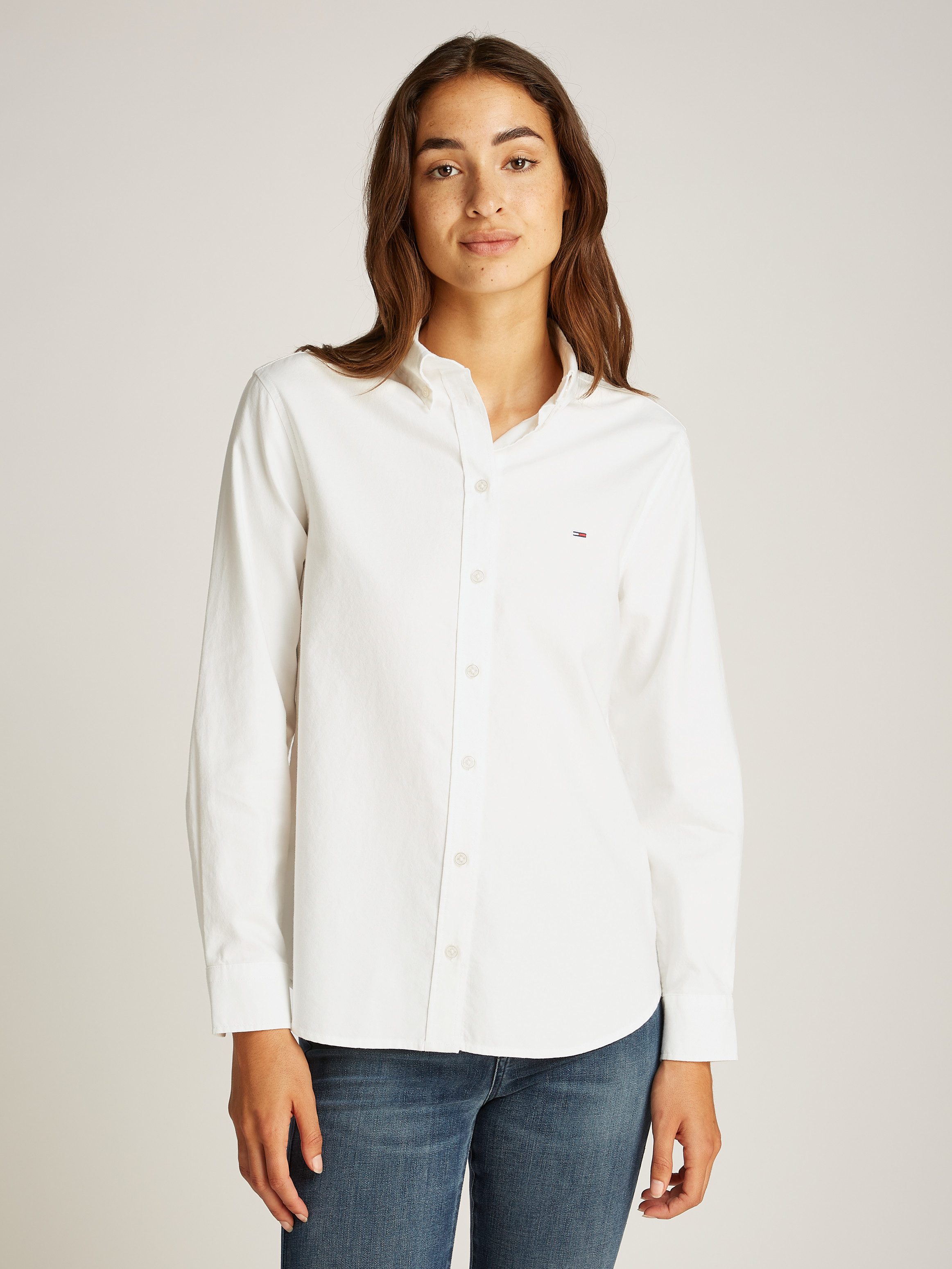 Tommy Jeans Hemdbluse TJW REG OXFORD günstig online kaufen