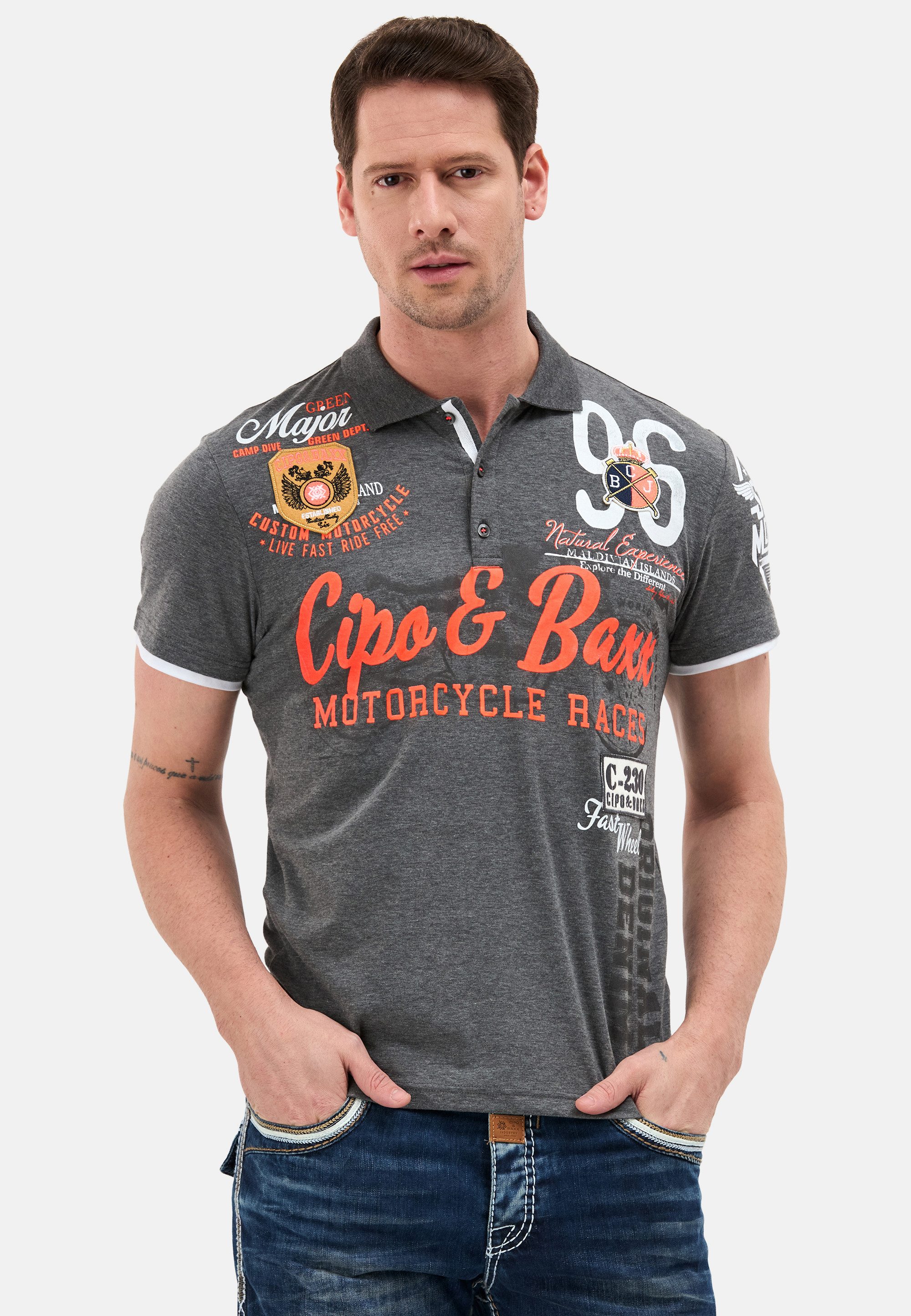 Cipo & Baxx Poloshirt günstig online kaufen