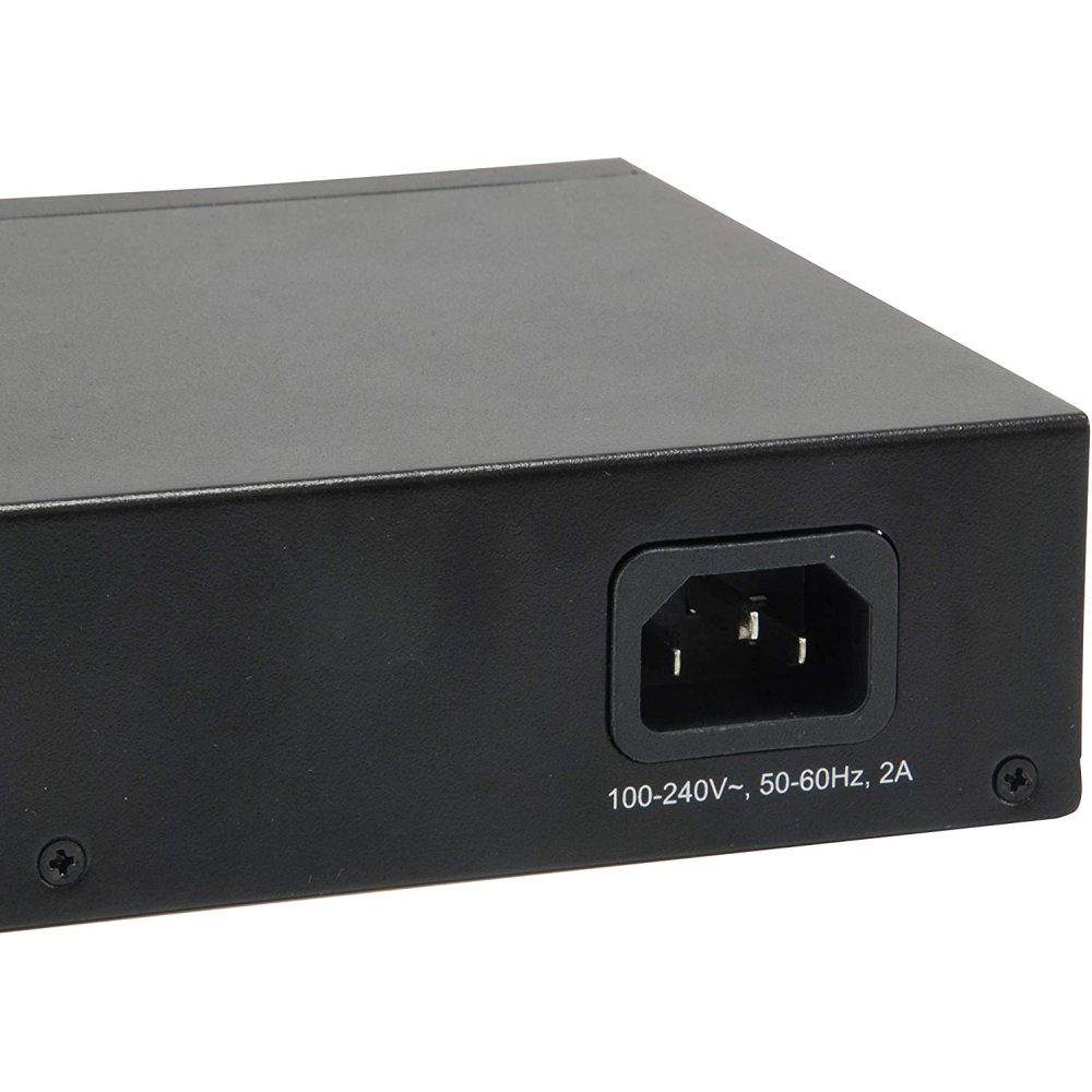 Switch - schwarz GEP-1051 Netzwerk Levelone Netzwerk-Switch -