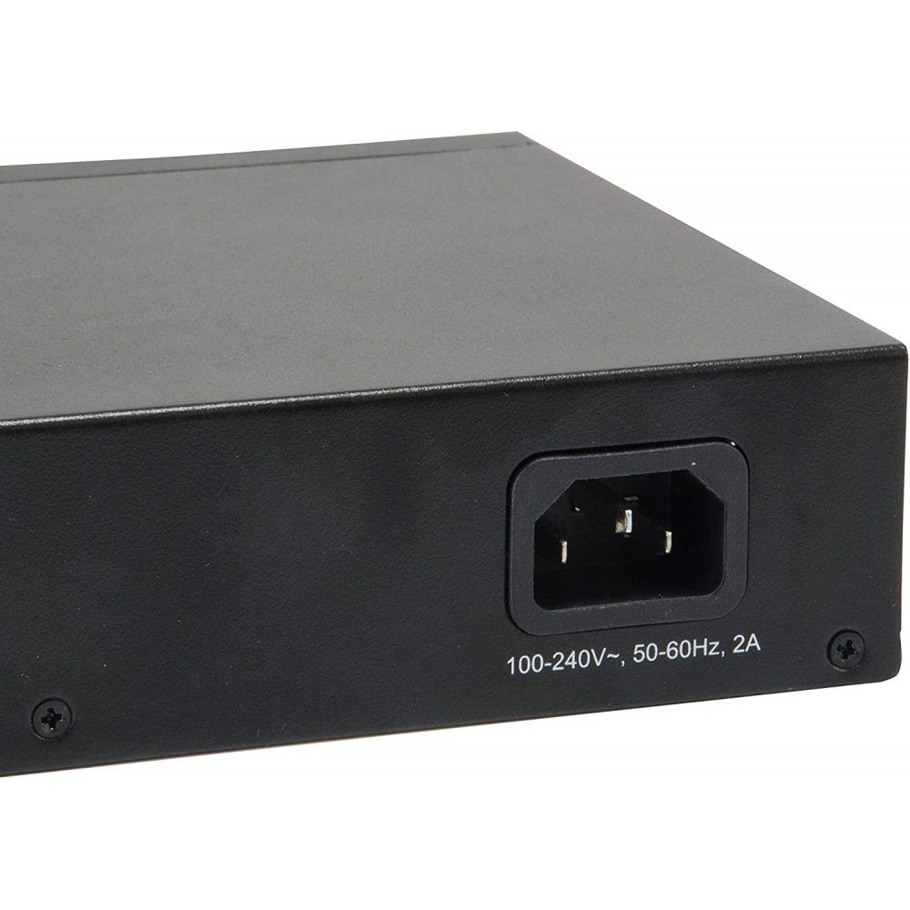 Levelone GEP-1051 - Netzwerk Switch - schwarz Netzwerk-Switch