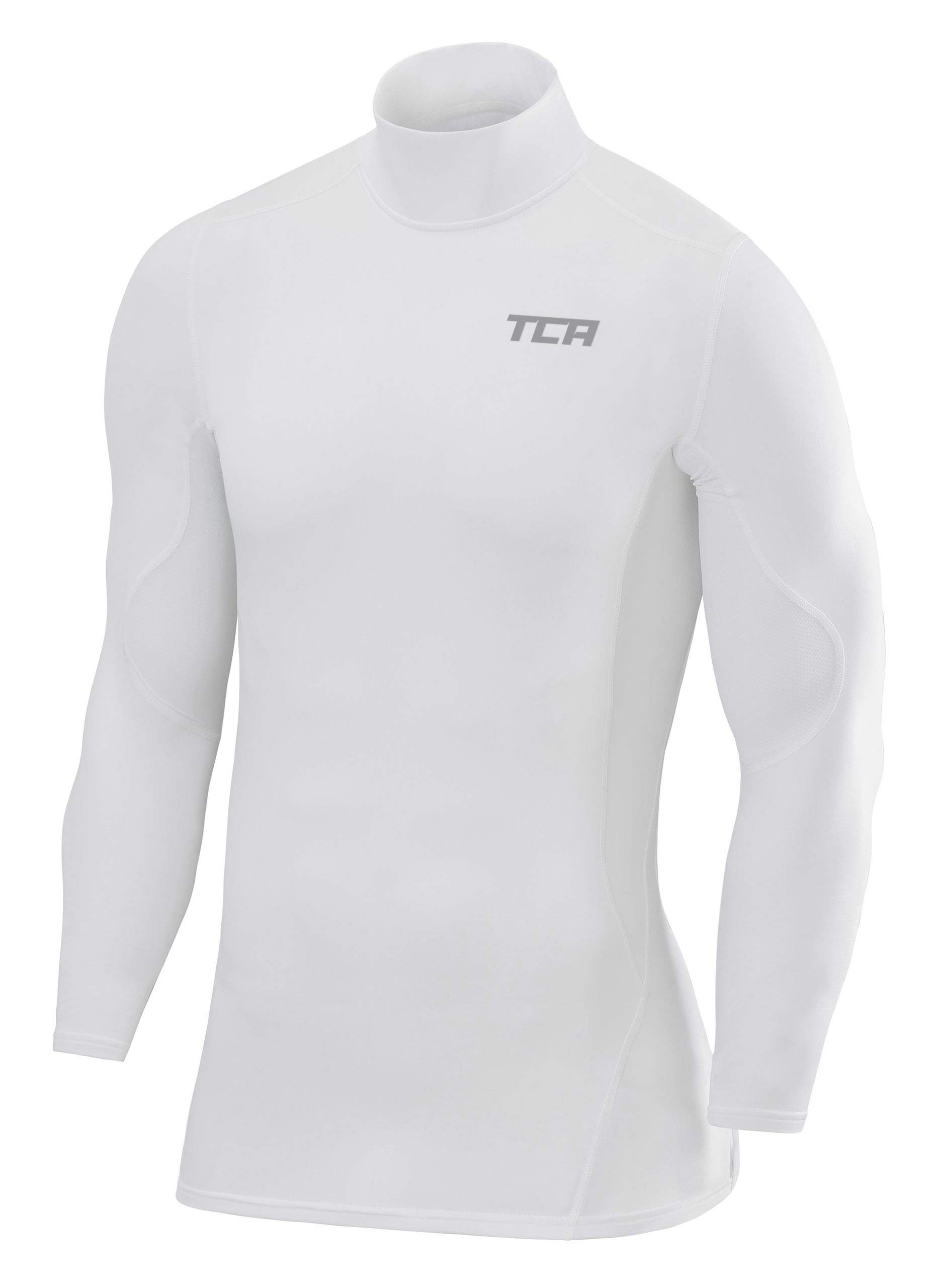 TCA Trainingsshirt TCA Herren SuperThermal Baselayer Langarmshirt Weiß XXL günstig online kaufen