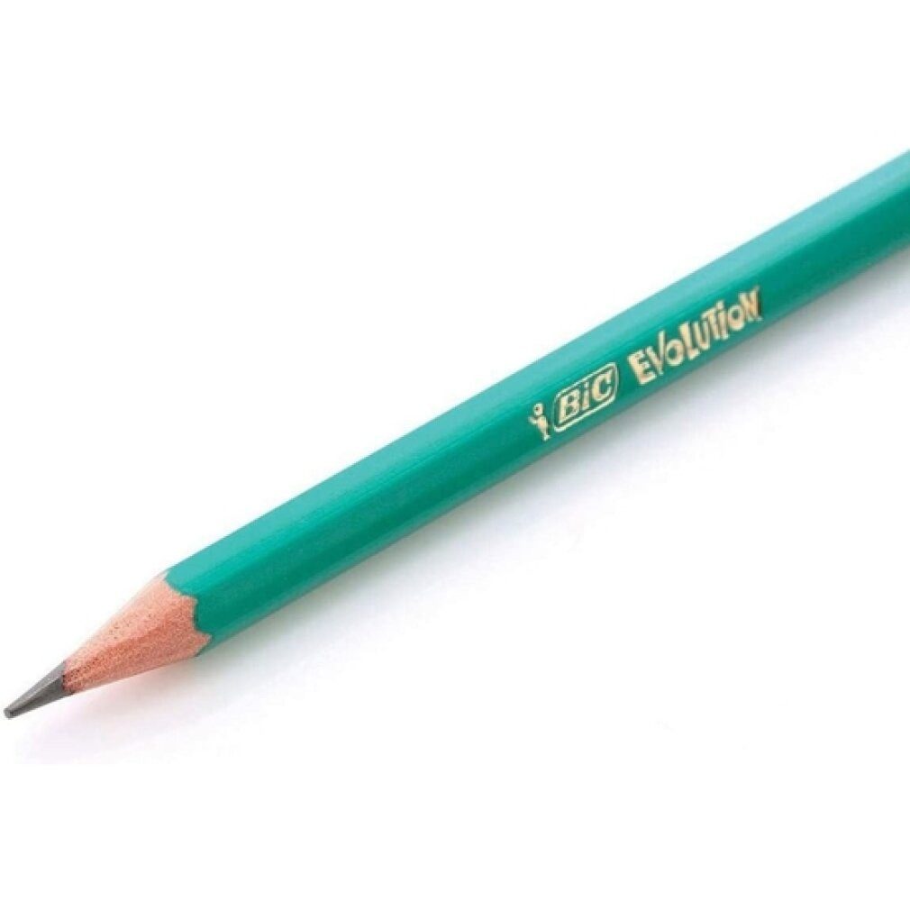 BIC Bleistift ECOlutions EVOLUTION 650 Bleistifte HB grün 12 St.