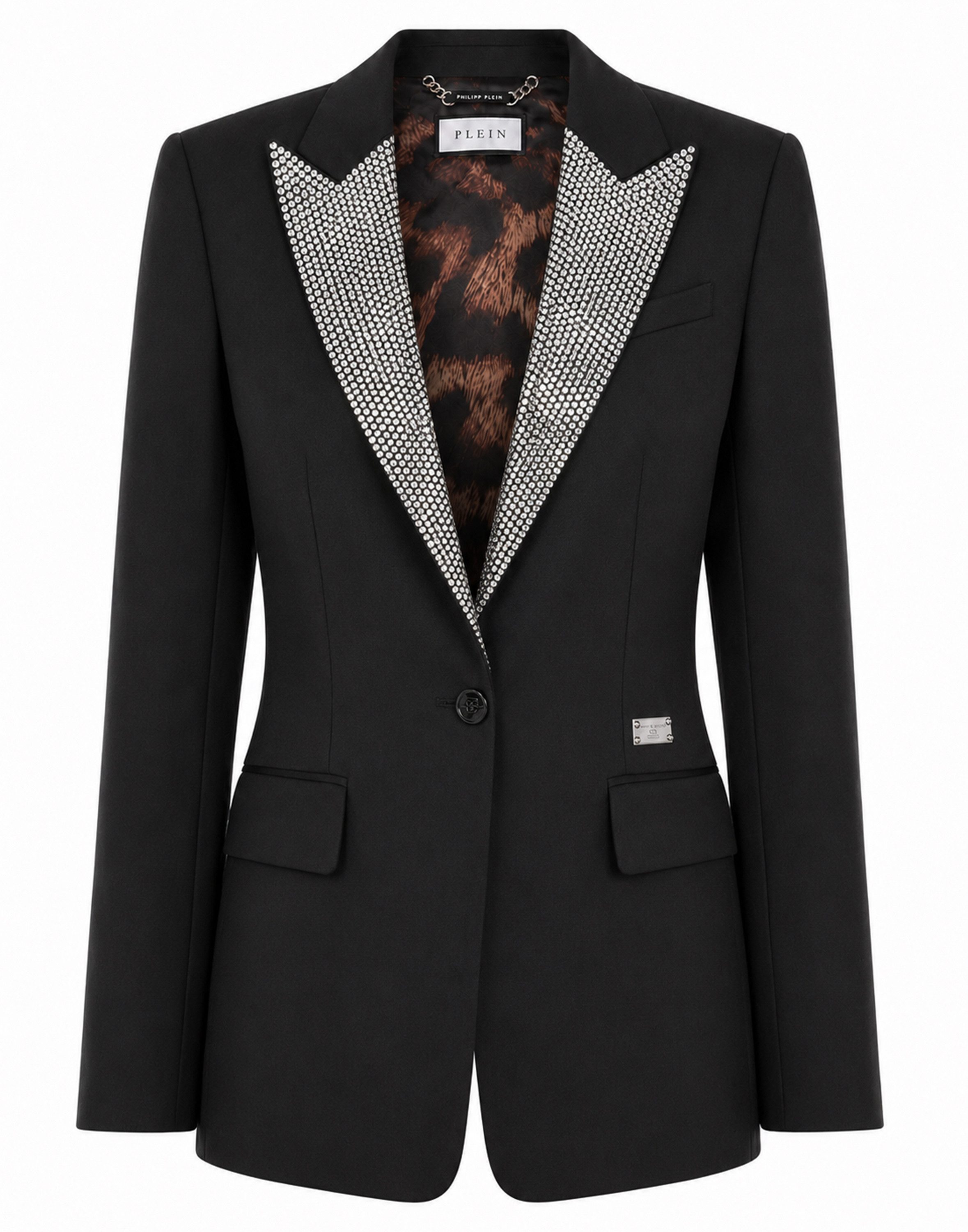 PHILIPP PLEIN Jackenblazer Mit Schmucksteinen