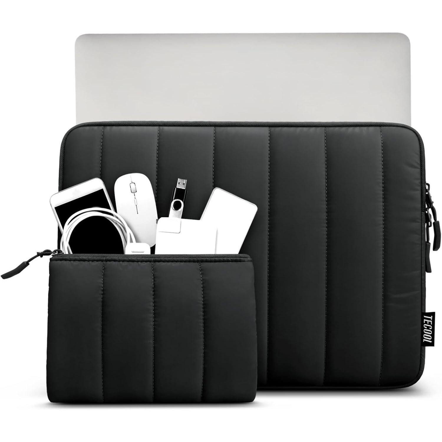 LuxusKollektion Laptoptasche Laptoptasche Schutzhülle Notebook 14 Zoll 14 Zoll Schwarz