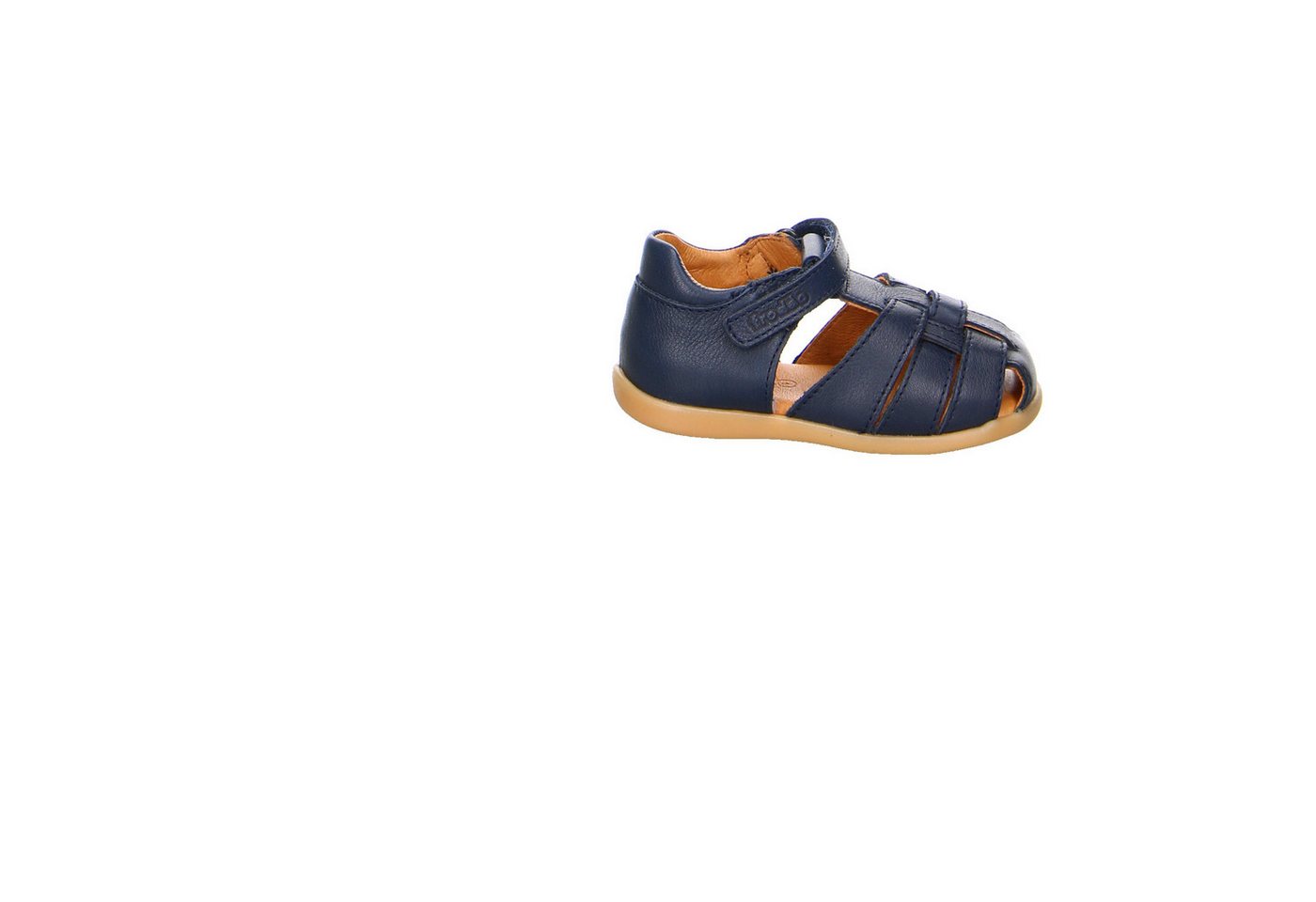 froddo® Froodo Dark Blue Leder Riegelschuhe Jungen vorne geschlossen blau Sandale