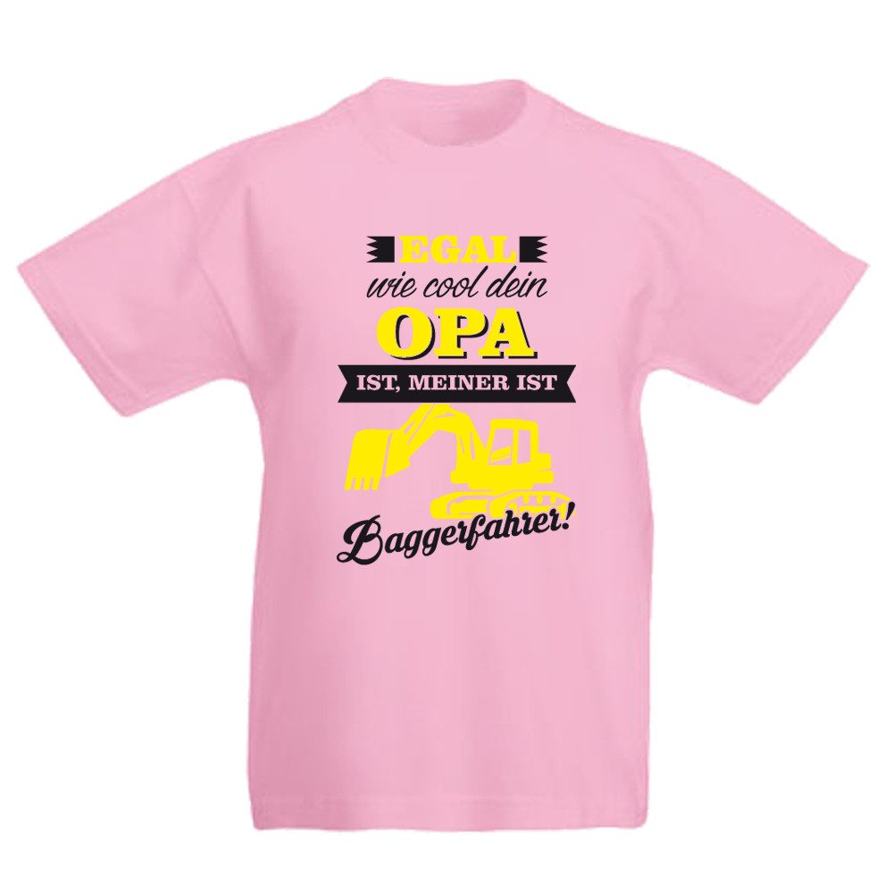 T-Shirt Egal, wie cool Dein Opa ist, meiner ist Baggerfahrer!