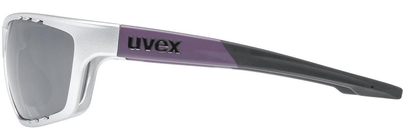 mat Uvex Sonnenbrille plum sportstyle 4316 706 silver uvex