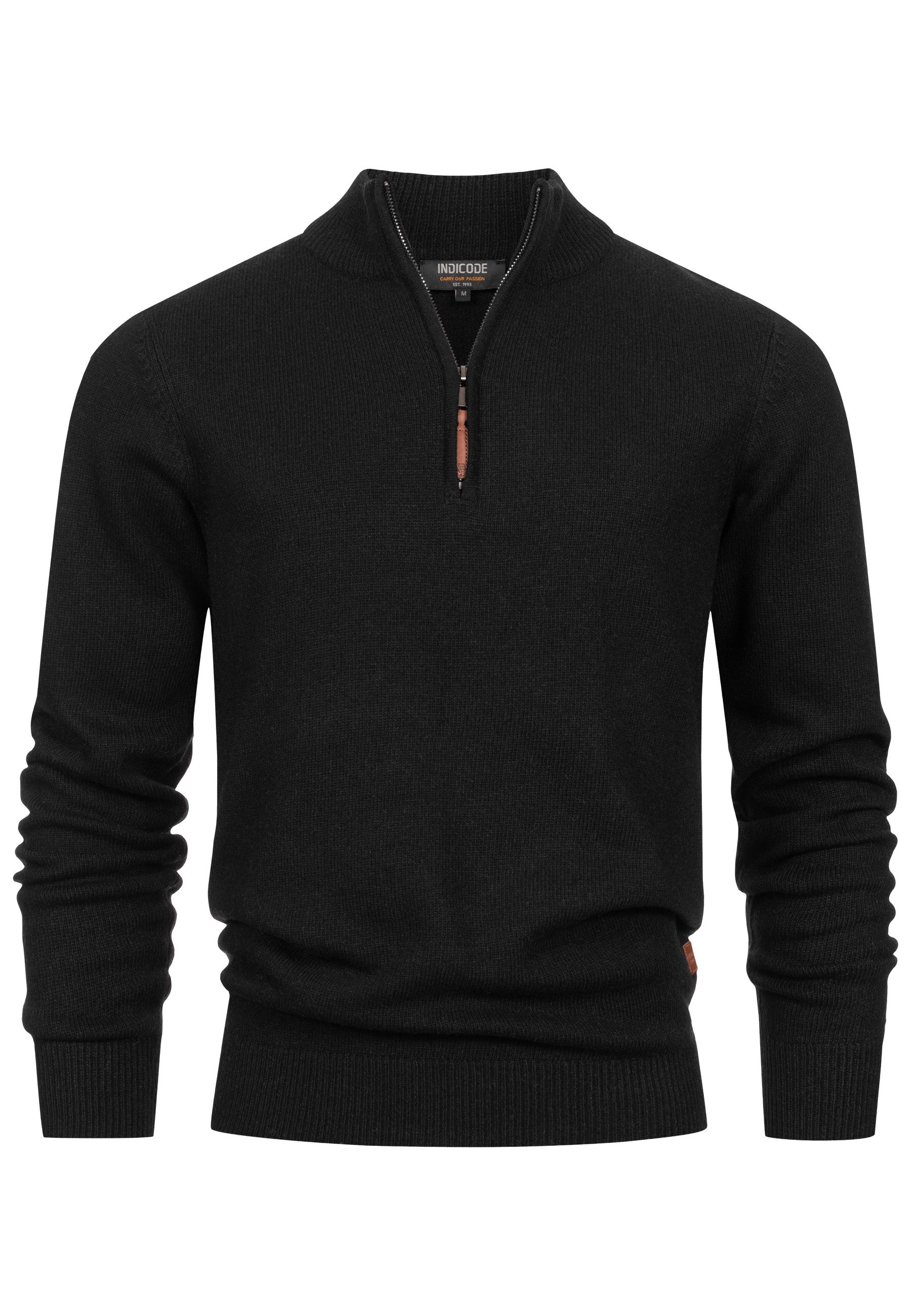 Strickpullover Herren INMargous Half-Zip Pullover Herrenpullover