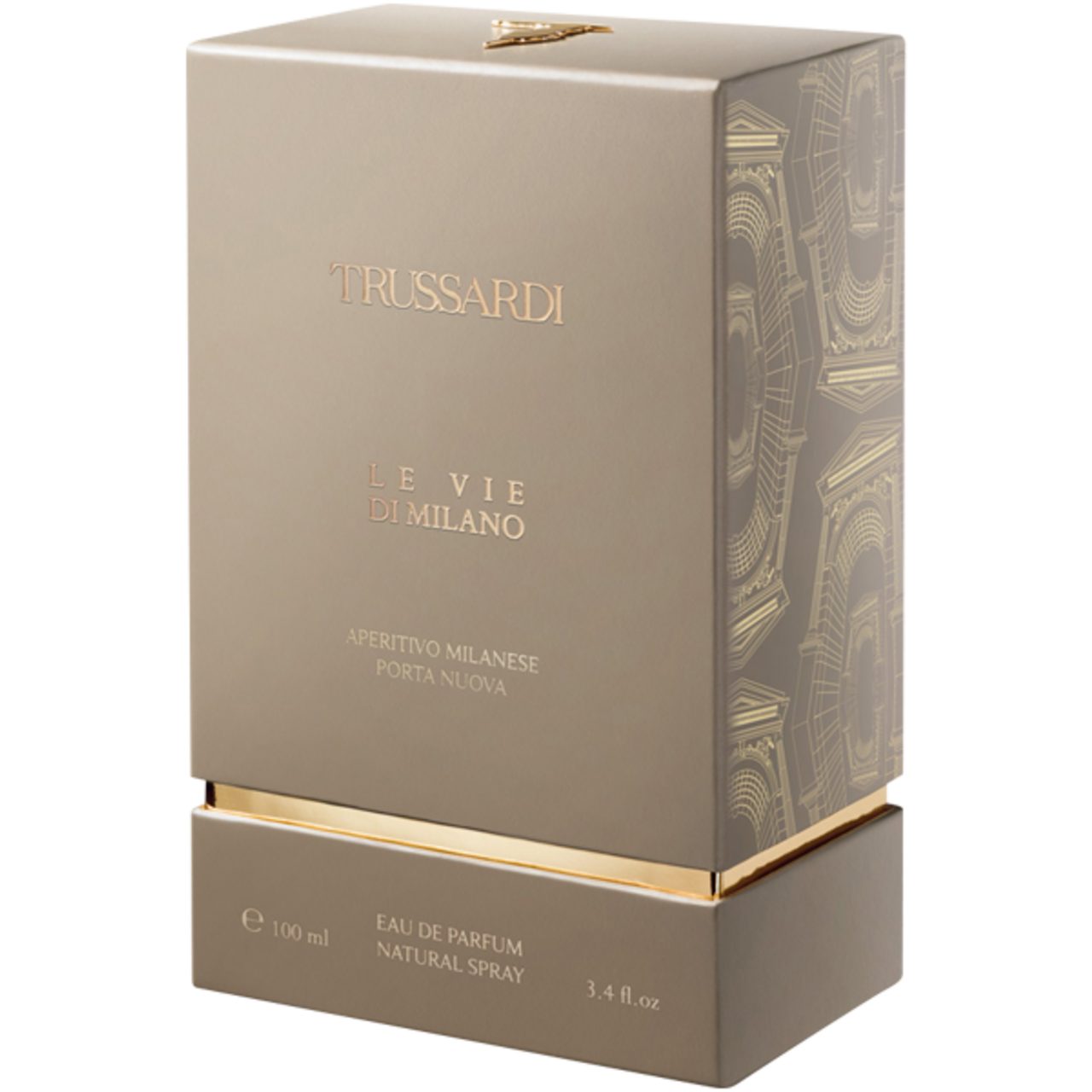 Trussardi Eau de Parfum Le Vie Di Milano Aperitivo Milanese Porta Nuova EdP Nat. Spray, Damenduft, Floral Powder