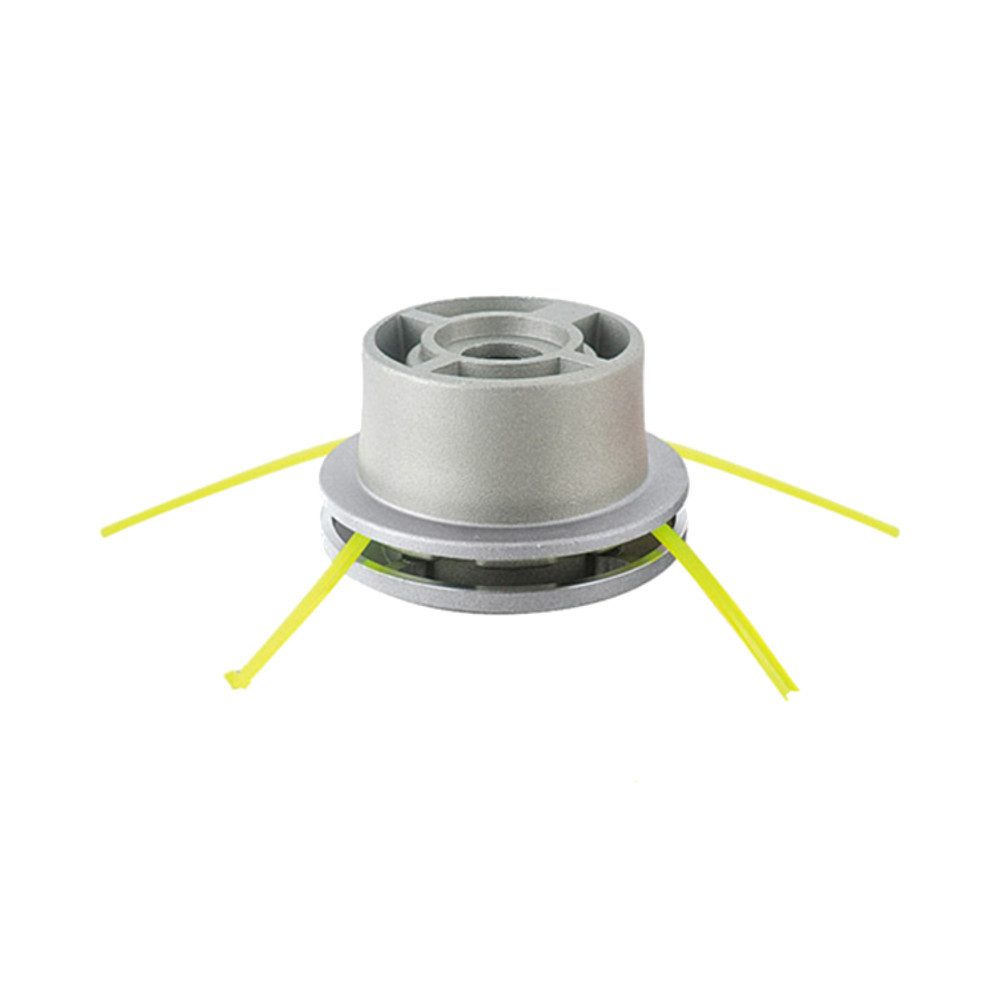 Trade-Shop Rasentrimmer-Ersatzspule Universal Trimmerkopf aus hochwertiger Aluminium-Legierung, (1-St), inkl. 4x Mähleine, 2x Metalldichtung, 1x Unterlegscheibe – Bild 2 von 4