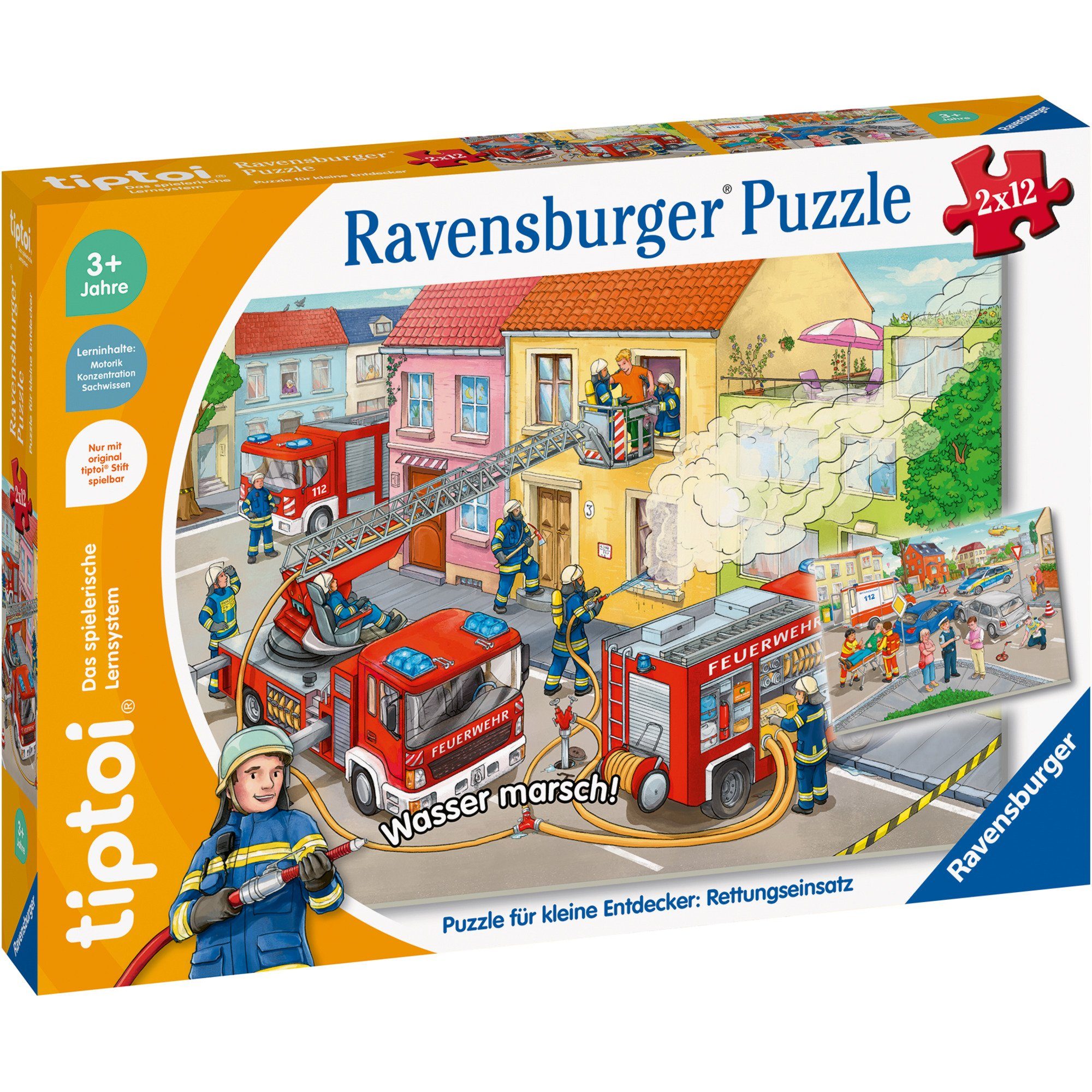 Ravensburger Пазлы Ravensburger tiptoi Пазлы für kleine Entdecker:, 12 Пазлыteile