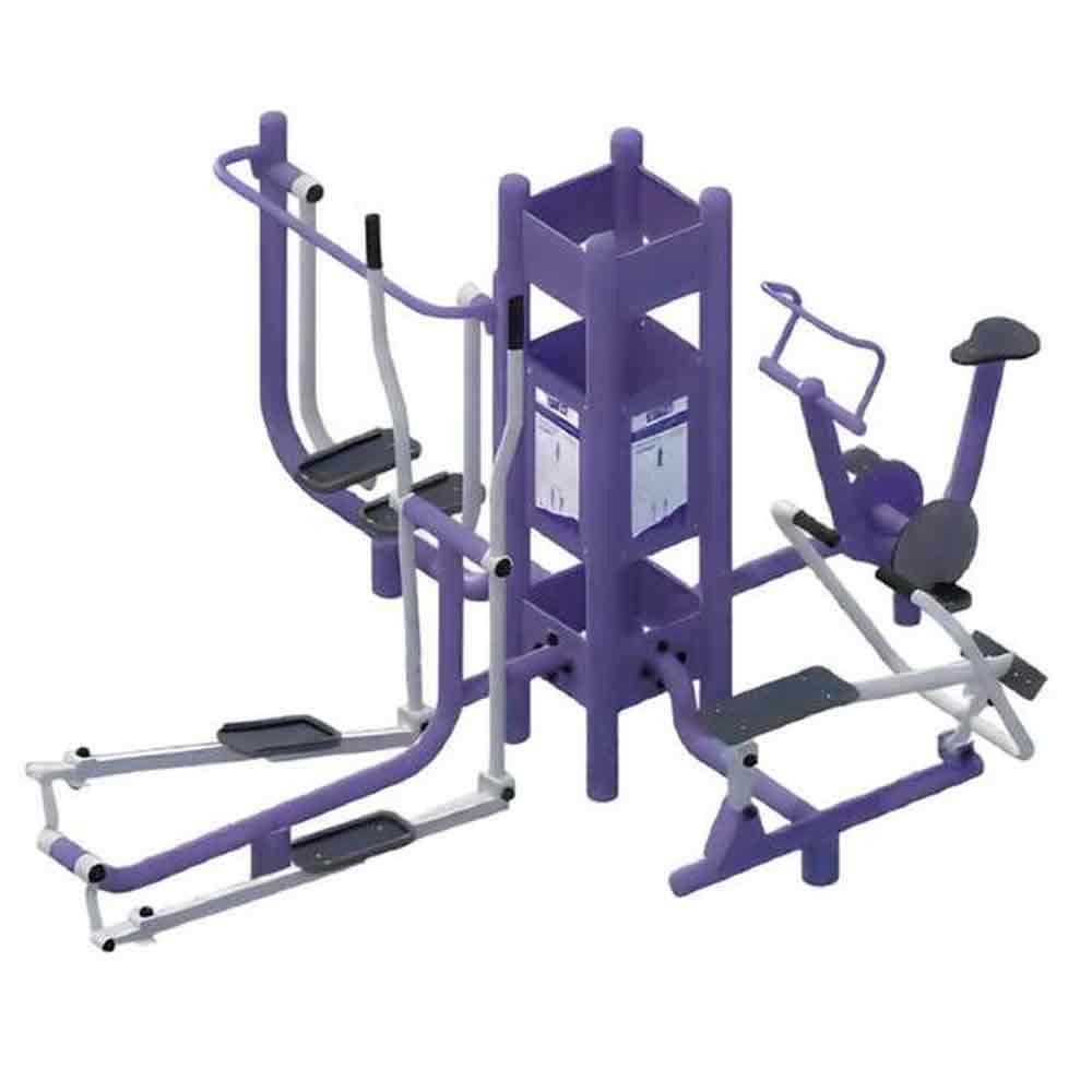 Multitrainer Outdoor Fitnessstation für effektives Ganzkörpertraining