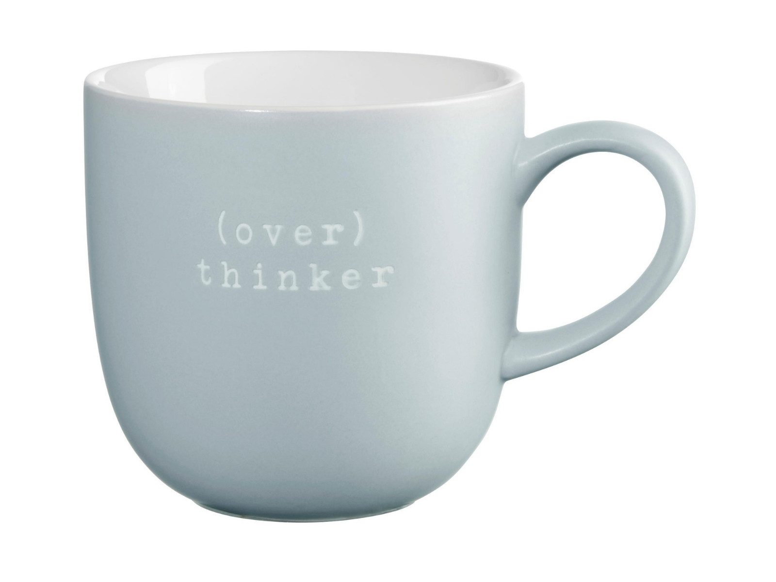 ASA SELECTION Becher hey! Henkelbecher (over)thinker 0,35l, New Bone China