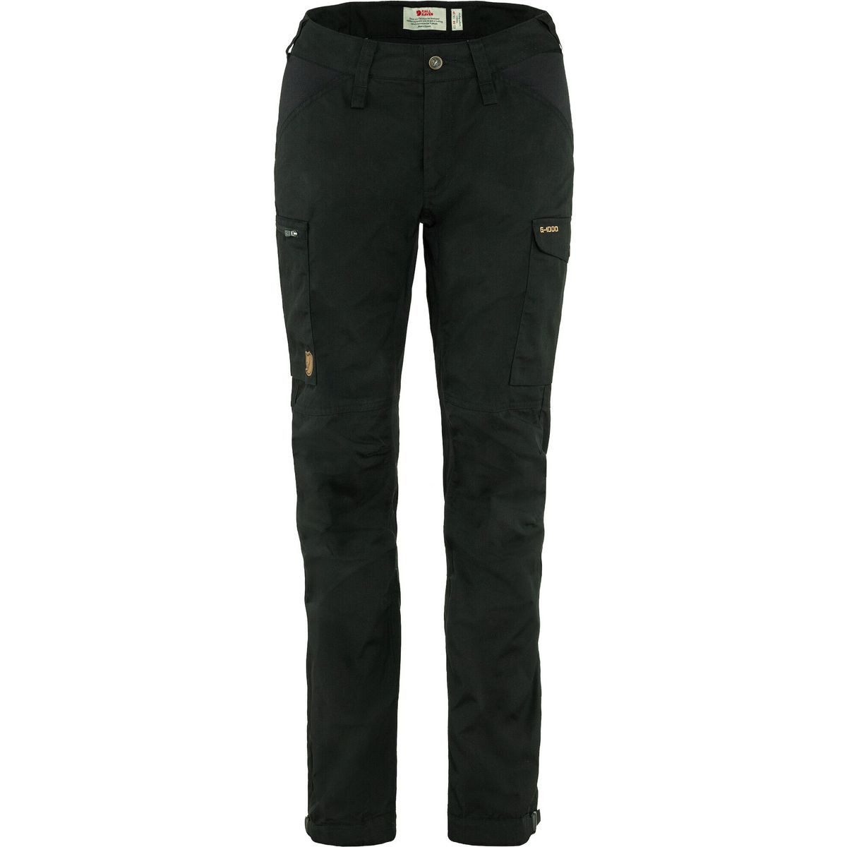 Fjällräven Outdoorhose Kaipak Trousers Curved W Vielseitige Damenhose für Outdoor-Aktivitäten und Alltag, wind- und