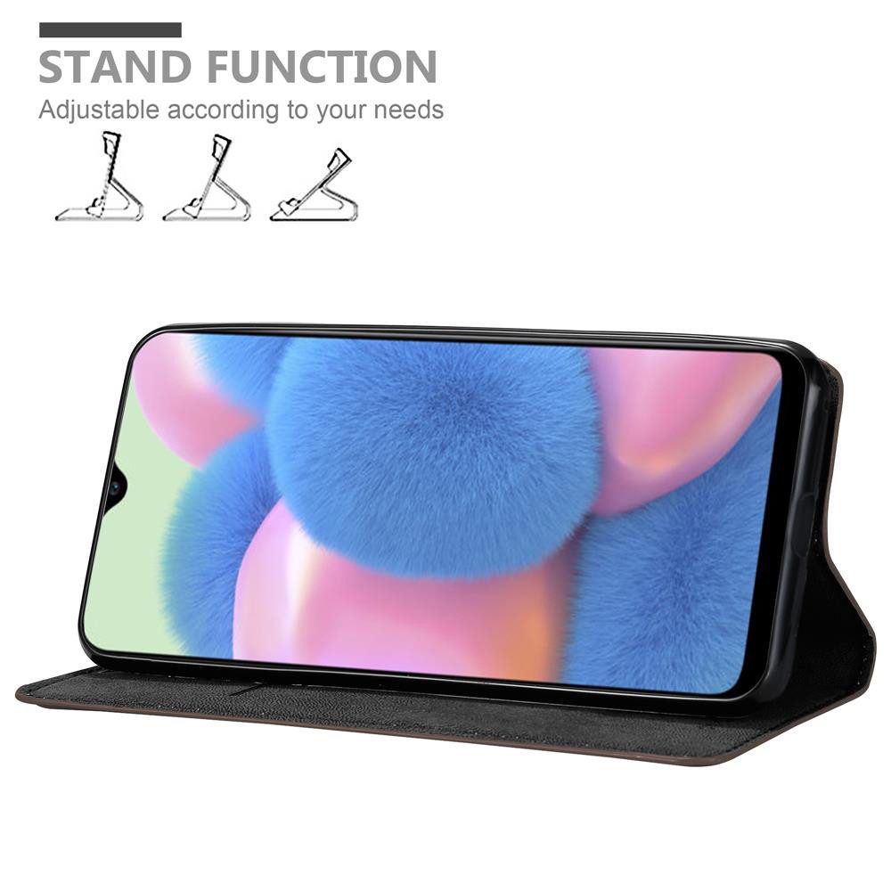 Cadorabo Handyhülle für Samsung Galaxy A50 4G / A50s / A30s Hülle Samsung Galaxy A50 4G / A50s / A30s, Hülle Schutzhülle mit Standfunktion, Magnetverschluss und Kartenfach