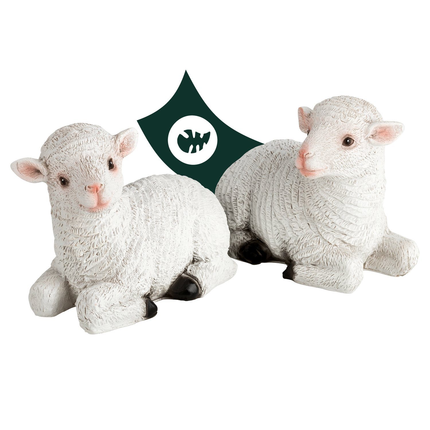 VERDOBA Gartenfigur Dekoschafe Gartenfiguren - Lämmer günstig online kaufen