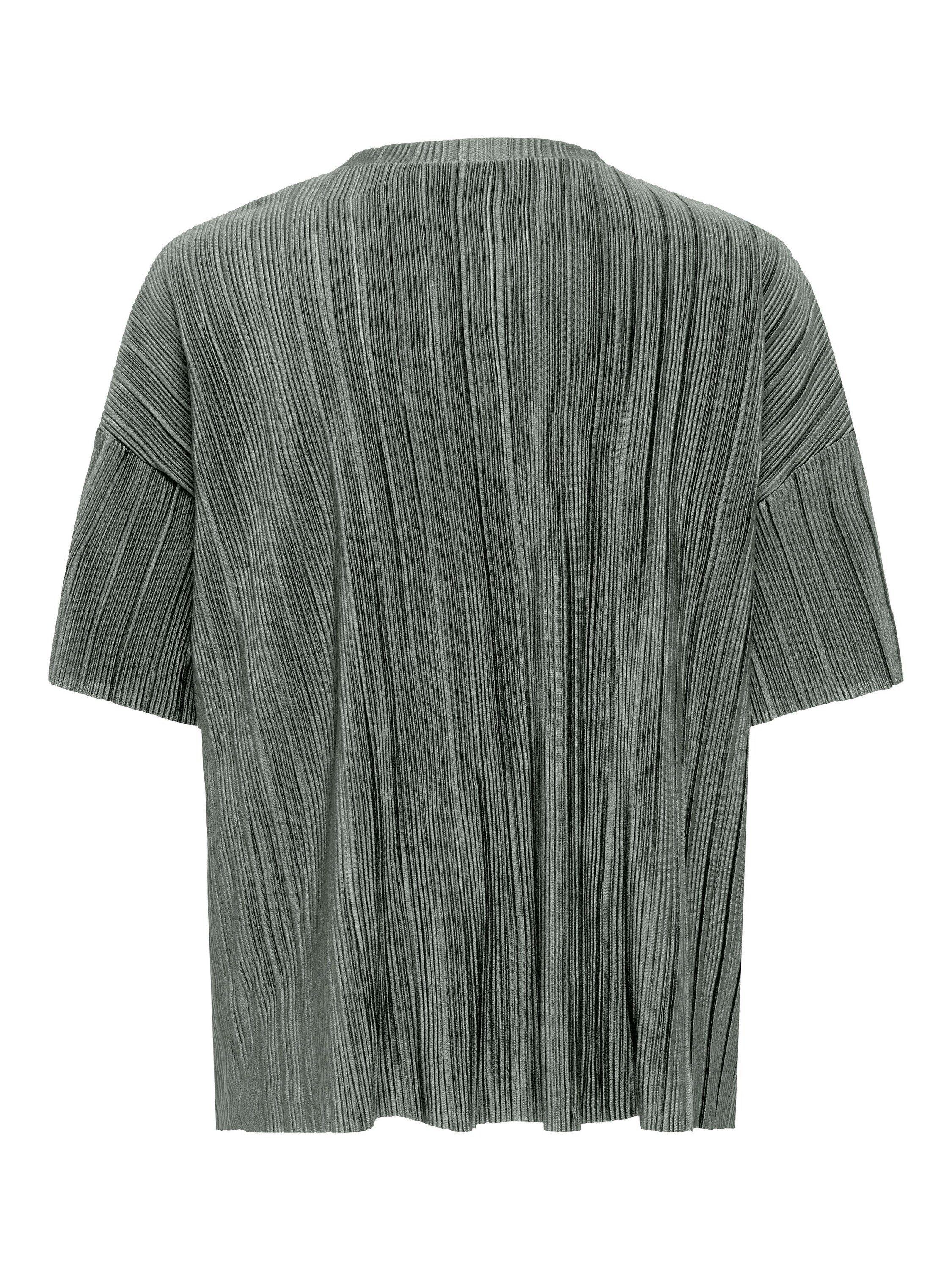 ONLY Rundhalsshirt ONLRavenna (1-tlg) Plissee – Bild 3 von 4