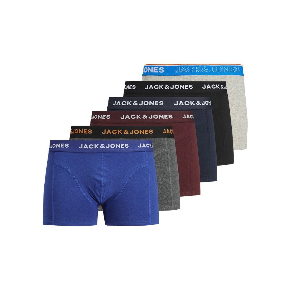 Jack & Jones Boxershorts »JACK JONES Boxershorts 6er Pack Herren Männer  Short Unterhose Marke S M L XL XXL« online kaufen | OTTO