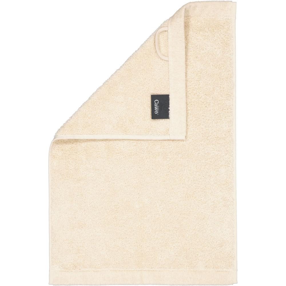 Cawö Badetücher Gästehandtuch Lifestyle Uni Beige (30x50 cm)