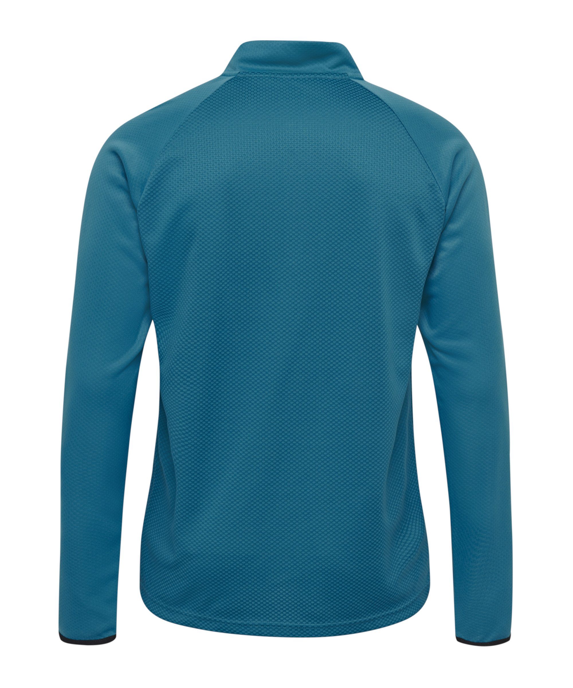 blau hmlAUTHENTIC HalfZip Sweatshirt hummel Pro Sweatshirt