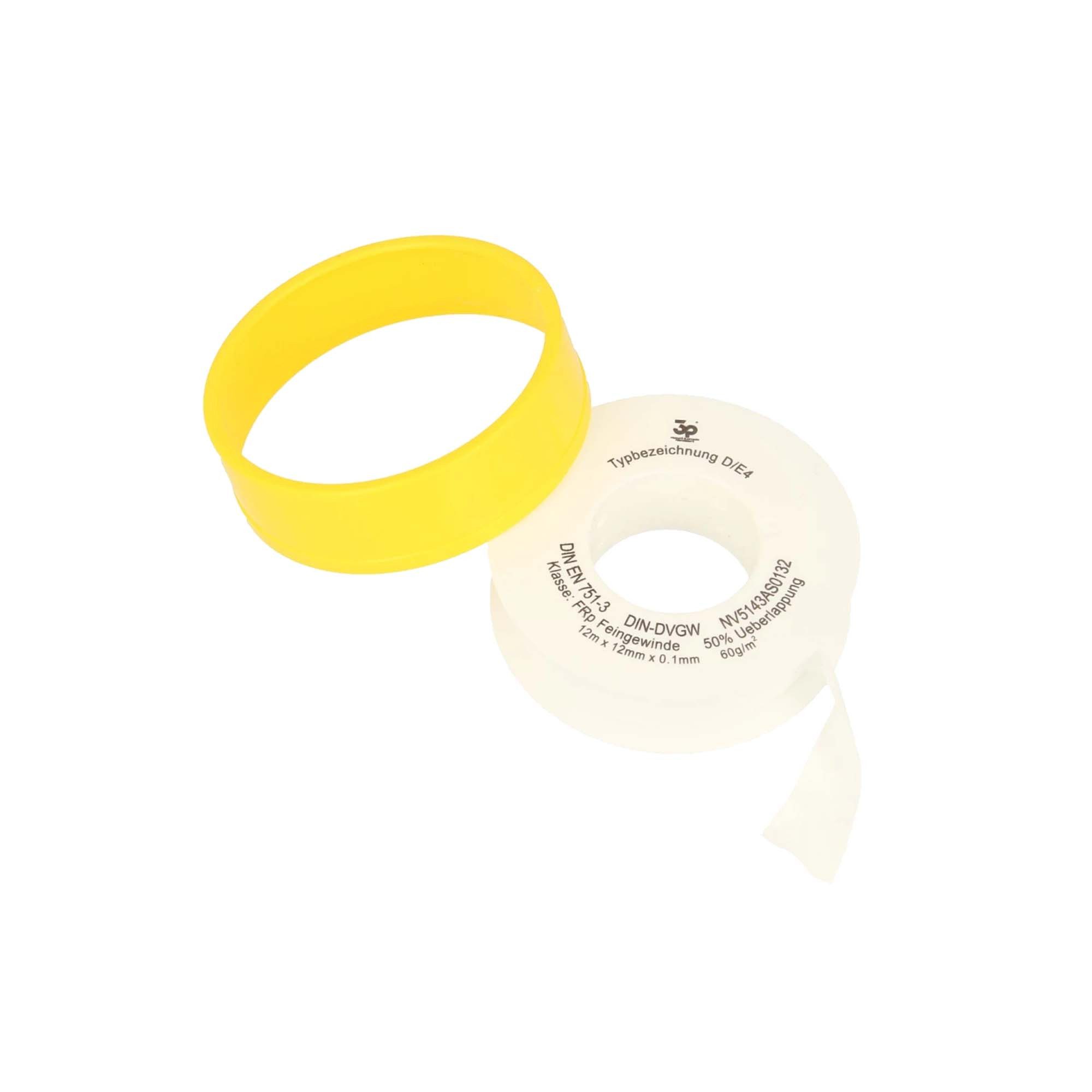 Ulith Gewindedichtband Gewindedichtband Teflonband FRp, 12 m für Heizung, Trinkwasser DVGW