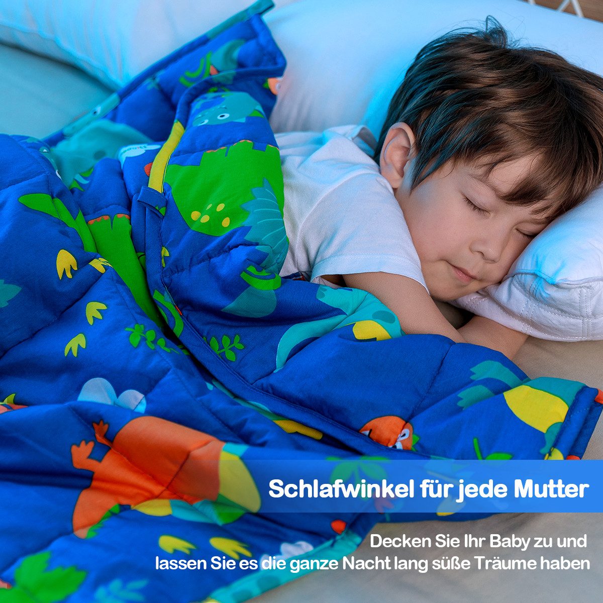SiviO Gewichtsdecke Kinder Therapie-Bettdecke Weiche Kuschelige Bettdecke, günstig online kaufen