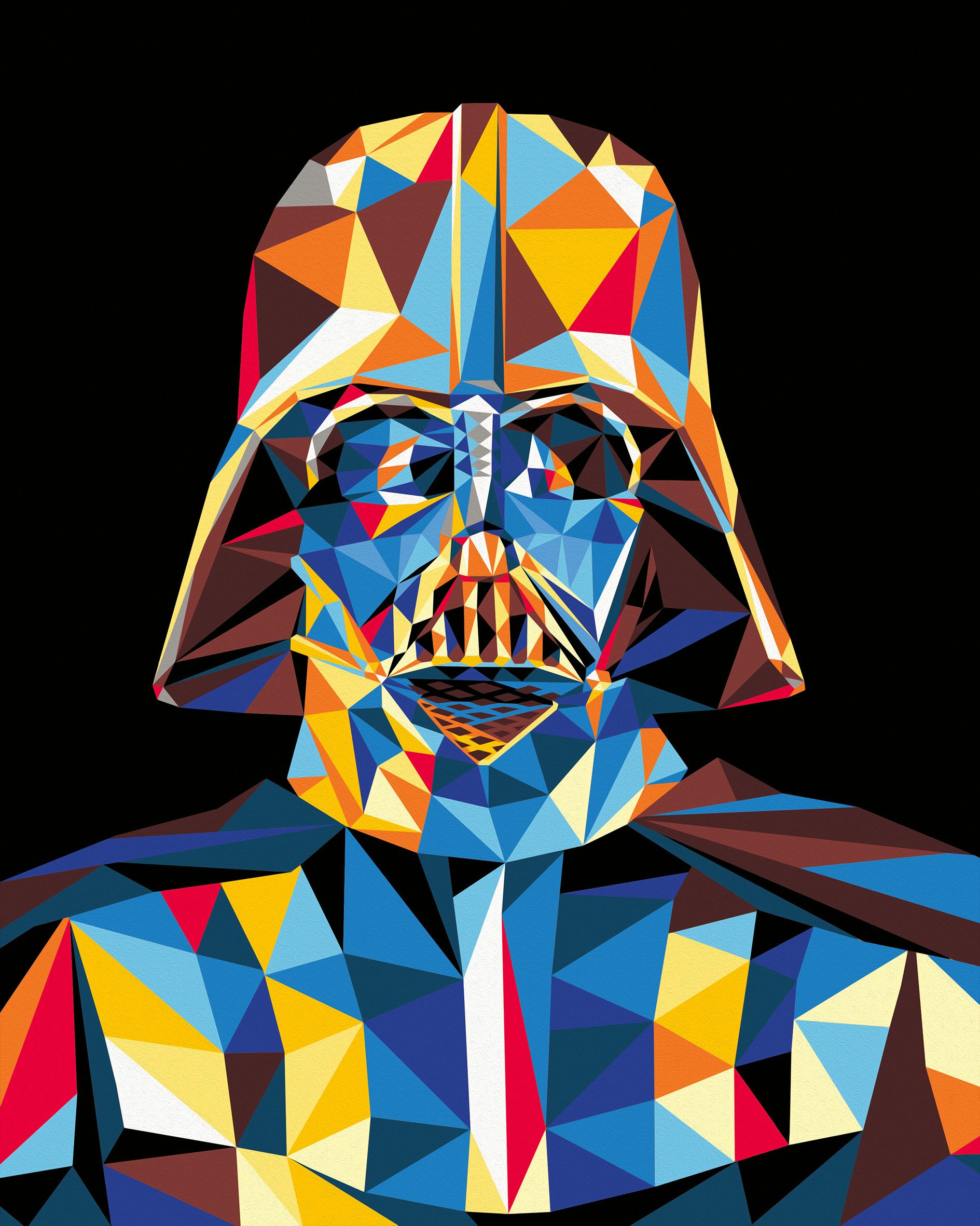 Ravensburger Malen nach Zahlen CreArt, Star Wars - Darth Vader, Made in Europe