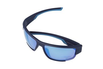 Gamswild Sportbrille UV400 Sonnenbrille Skibrille Fahrradbrille breite Bügel/Zugluftschutz, Damen Herren Modell WS7133 in schwarz, braun, blau