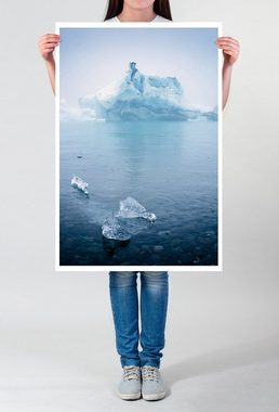 Sinus Art Poster 90x60cm Poster Jokulsarlon Eislagune Island