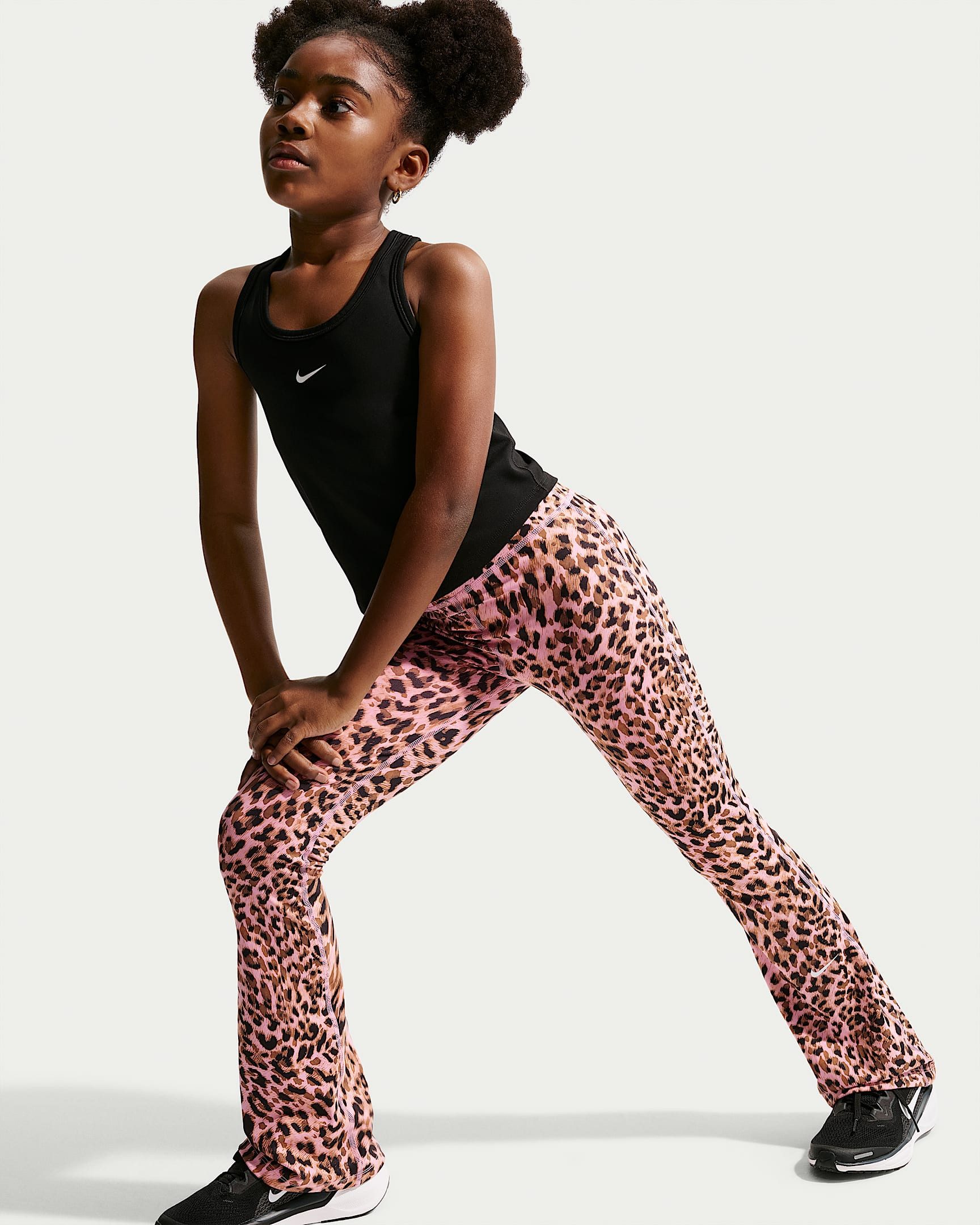 Nike Leggings G NK DF ONE TGHT AOP Copy mit elastischem Bund, Leggings-Form – Bild 5 von 5
