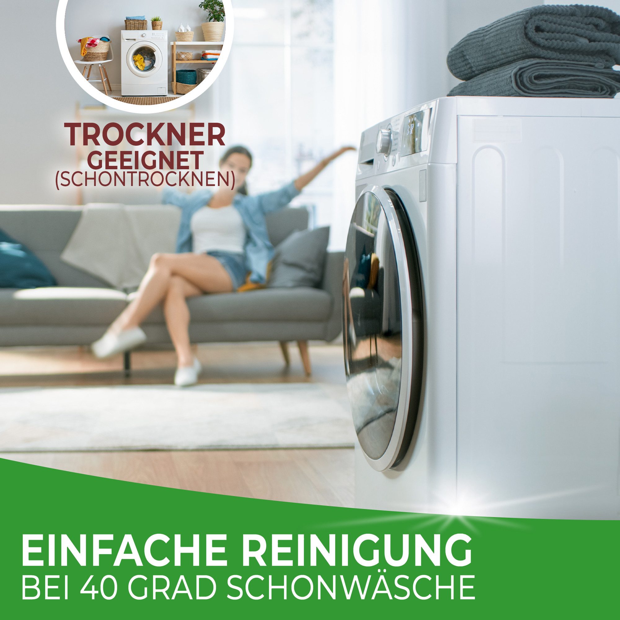 FIT DREAMS PRESS FOR SLEEP Bett-Set Premium Ganzjahresdecke - klimaregulierend inkl. Tragetasche, Füllung: 100% Natur-Vliesmischung aus 60% Leinen, 40% Lyocell-Cell Solution - 135x200 - 155x220 - 200x200, natürliche Ganzjahresdecke - vegane Steppdecke - Bestseller