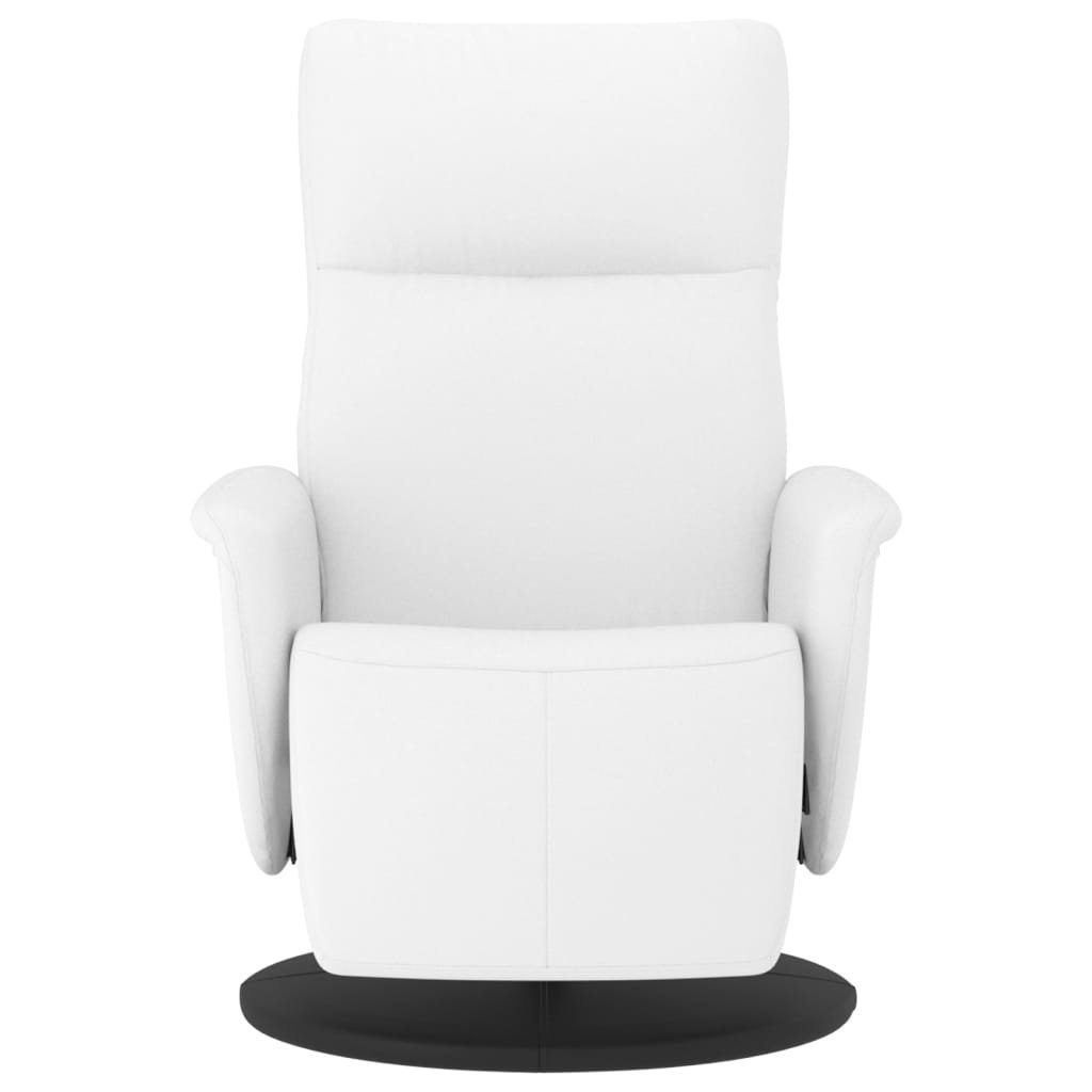 vidaXL Sessel Relaxsessel mit Fußteil Weiß günstig online kaufen