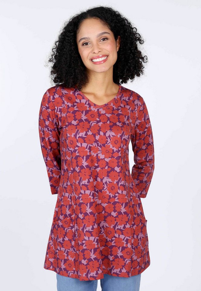 Deerberg Tunika Kareena poppy