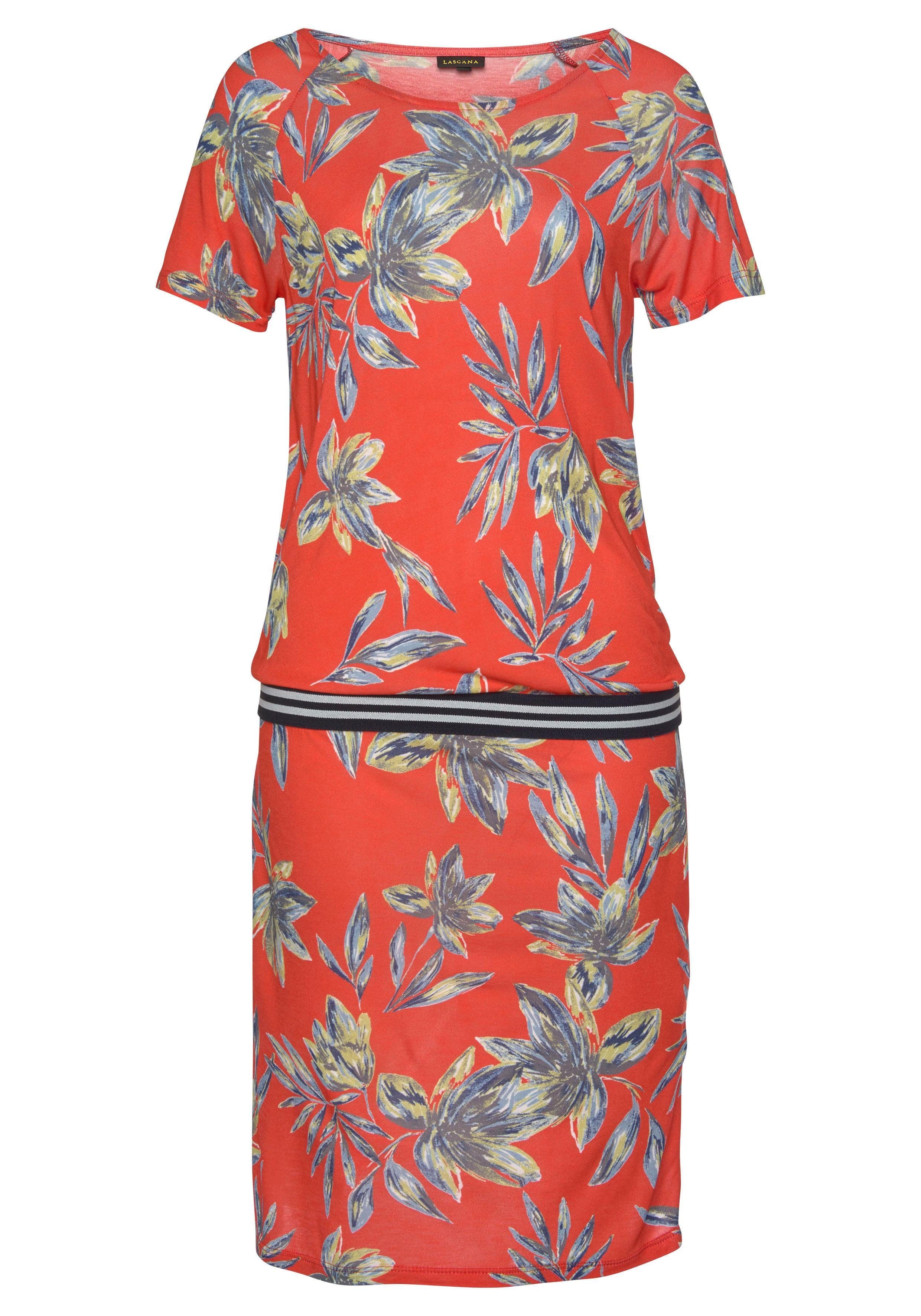 LASCANA mit Strandkleid Alloverprint