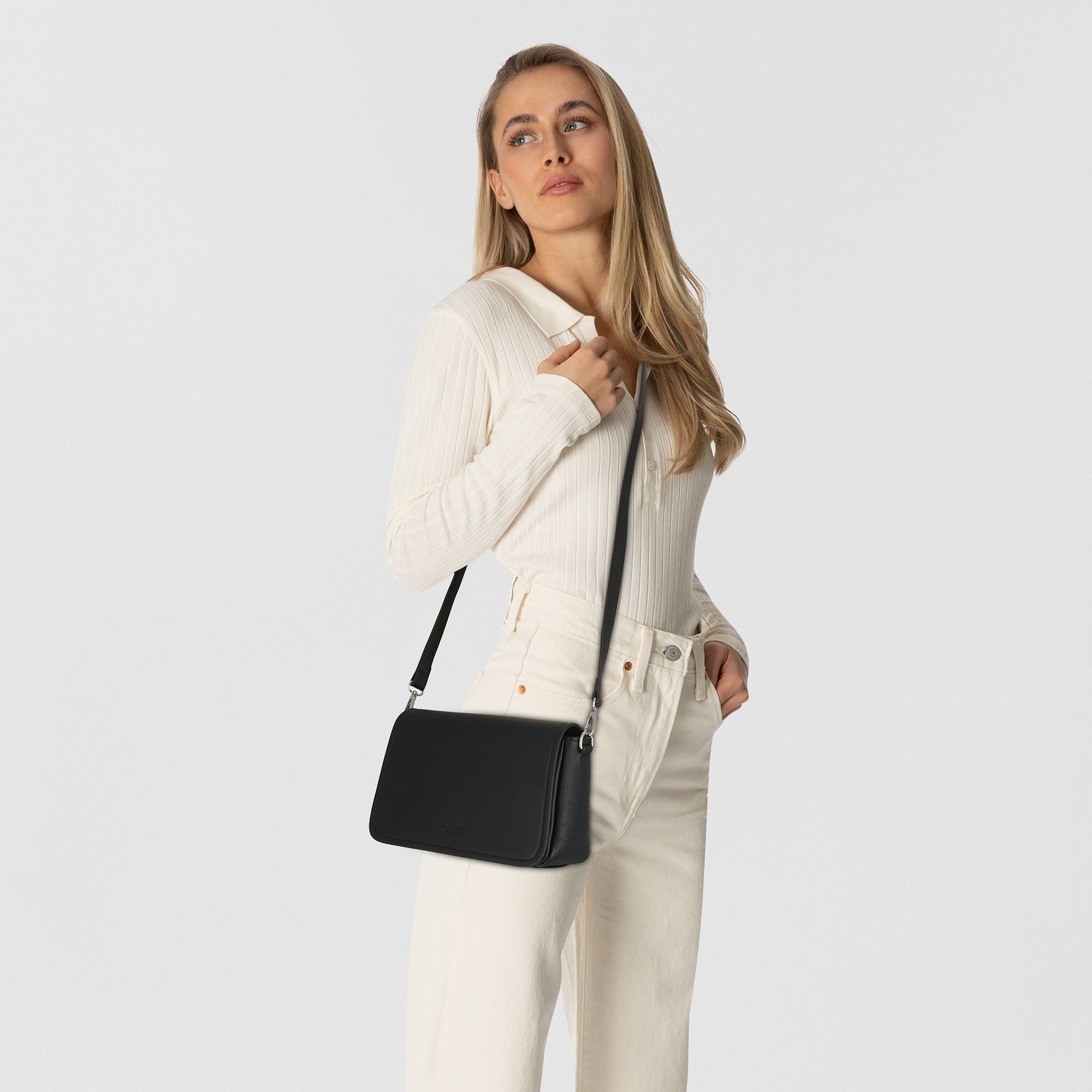 Seidenfelt Manufaktur Schultertasche Malvik, Polyurethan