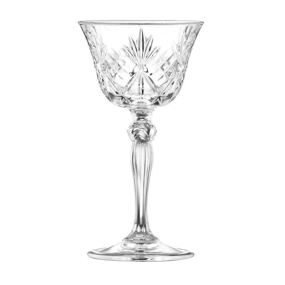 RCR Cocktailglas RCR Melodia Coupette 160 ml 6er Set, Kristallglas