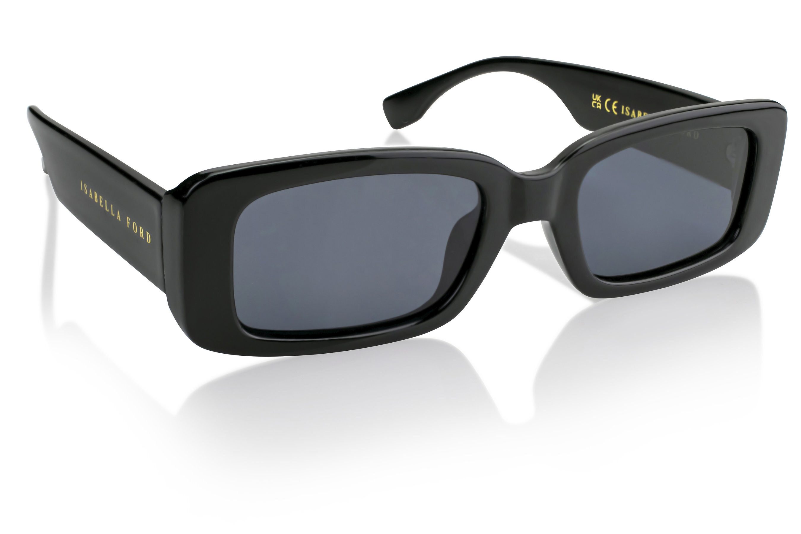 ISABELLA FORD Sonnenbrille FA07-02 Glas 0,74 mm, polarisierte Gläser, UV400, CAT3.0