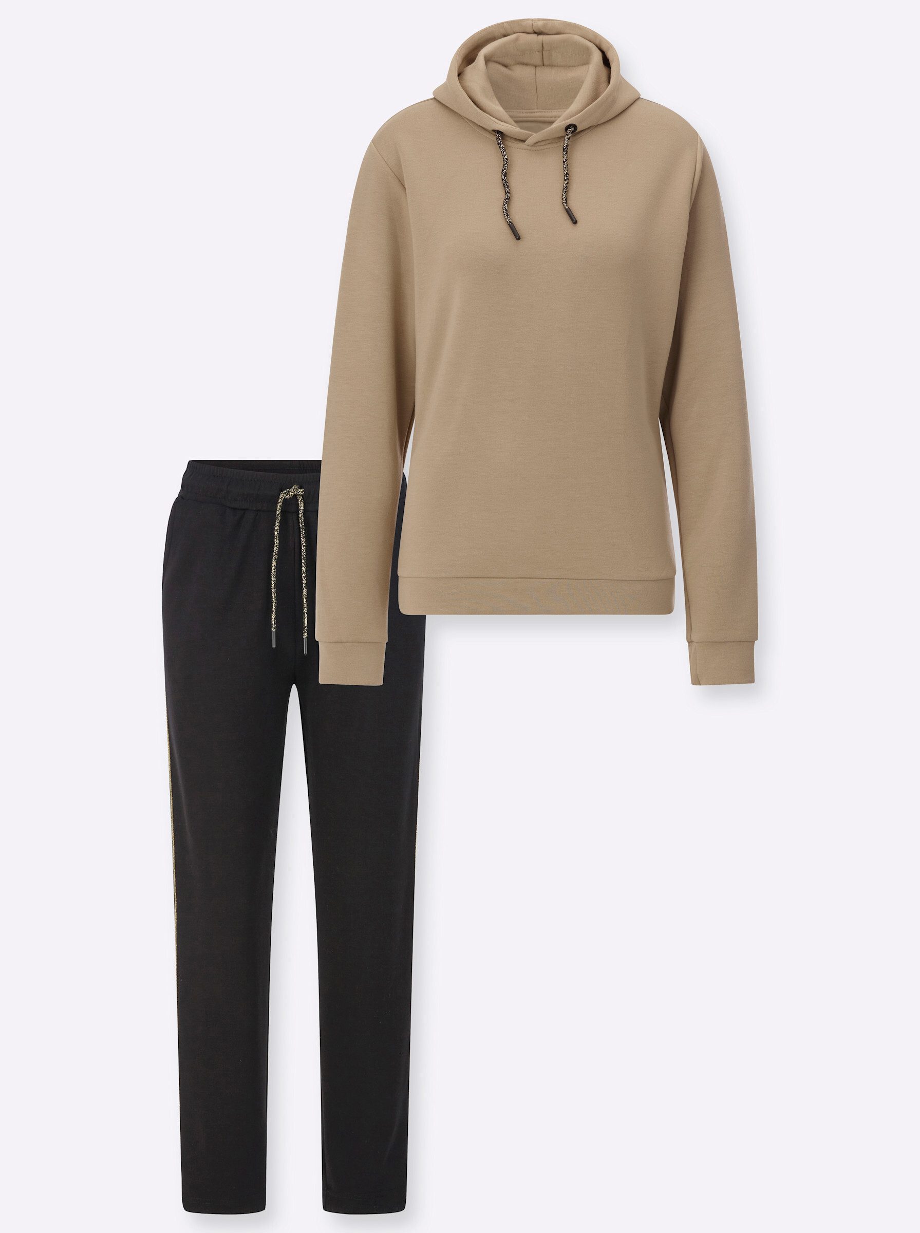 Plantier Hausanzug Hausanzug Langarm