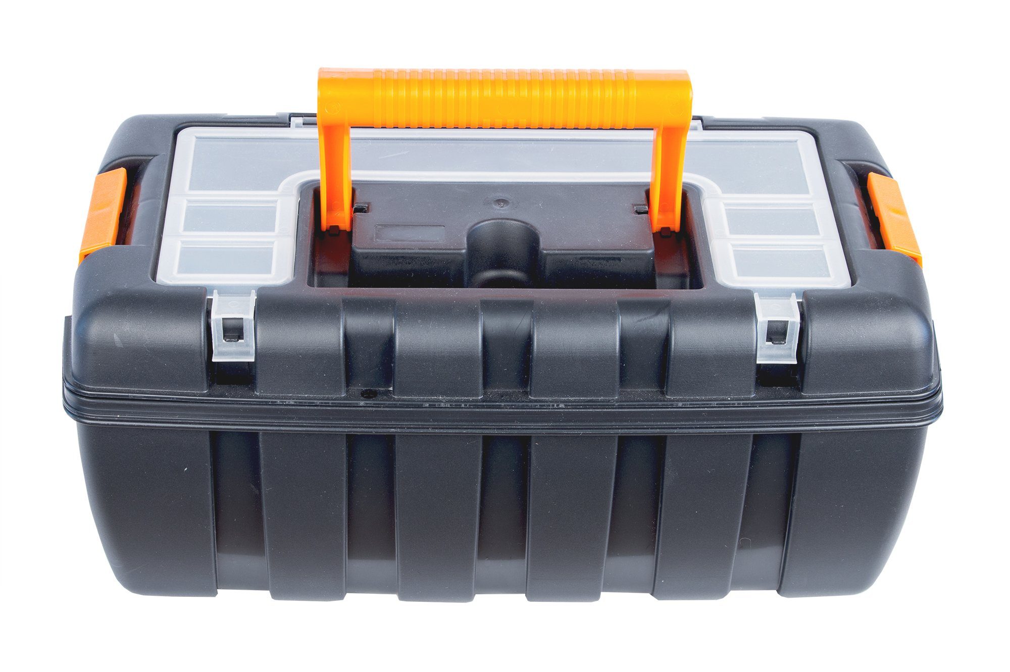 BigDean Werkzeugkoffer Kasten & Werkzeug Kleinteile-Magazin 37x20x16cm Hart-Kunststoff Kiste