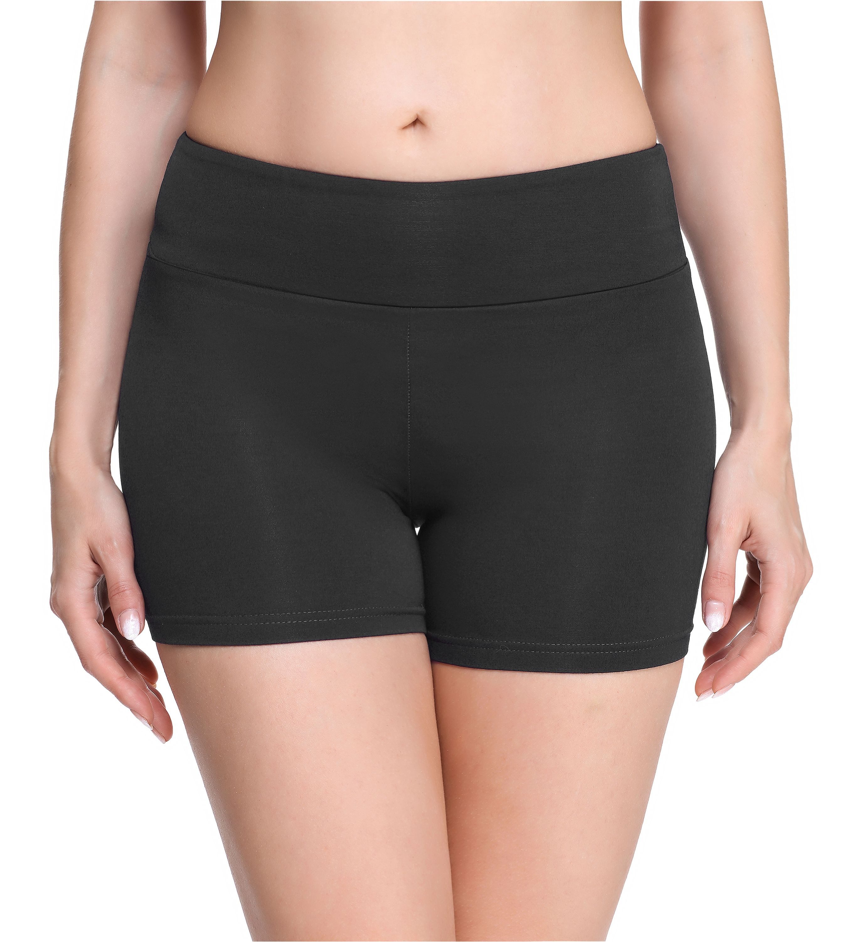 Merry Style Leggings Damen Shorts Radlerhose Unterhose Hotpants Boxershorts MS10-284 (1-tlg) elastischer Bund